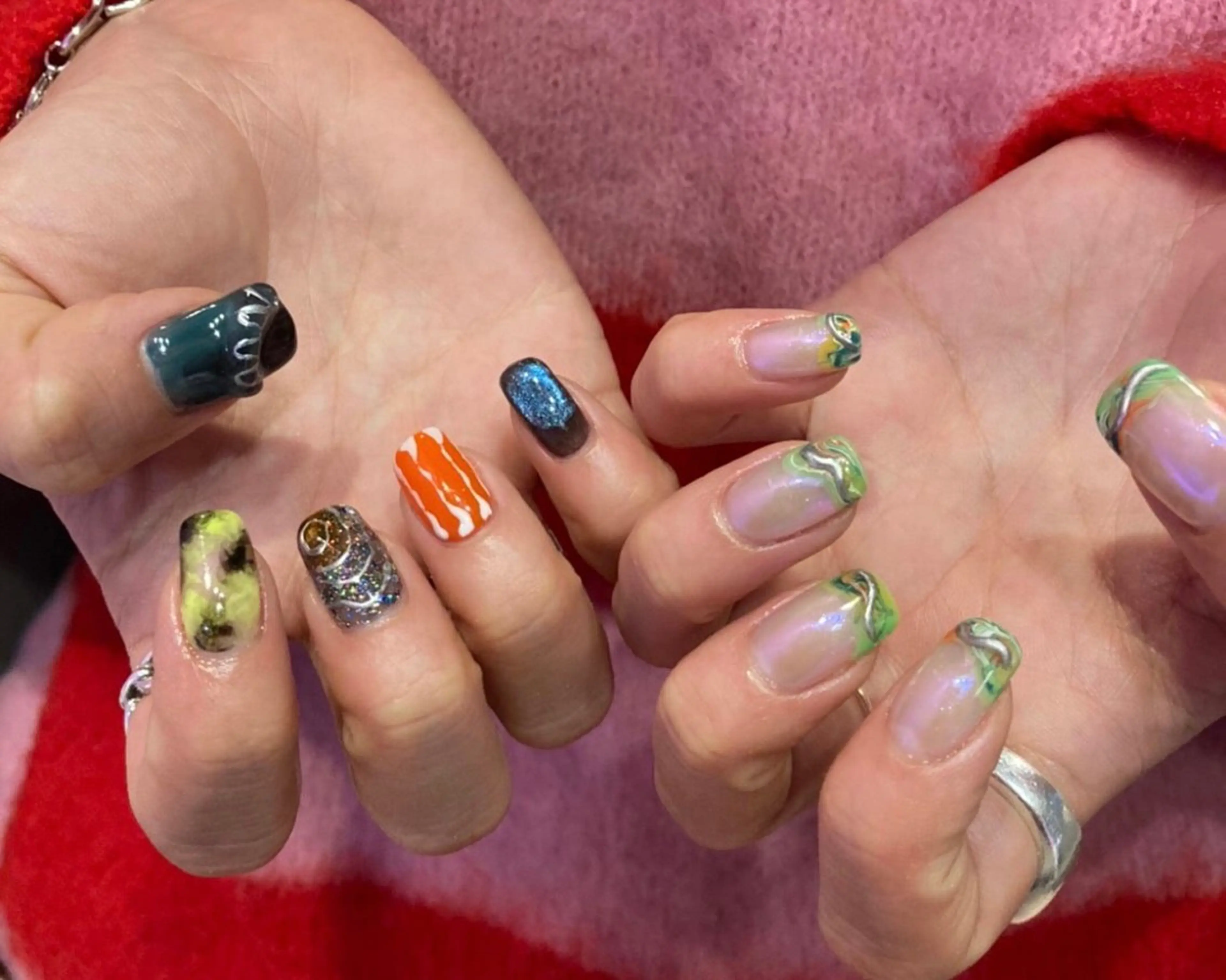 ✨ジェルネイルオフ　2000円✨⚠️の写真