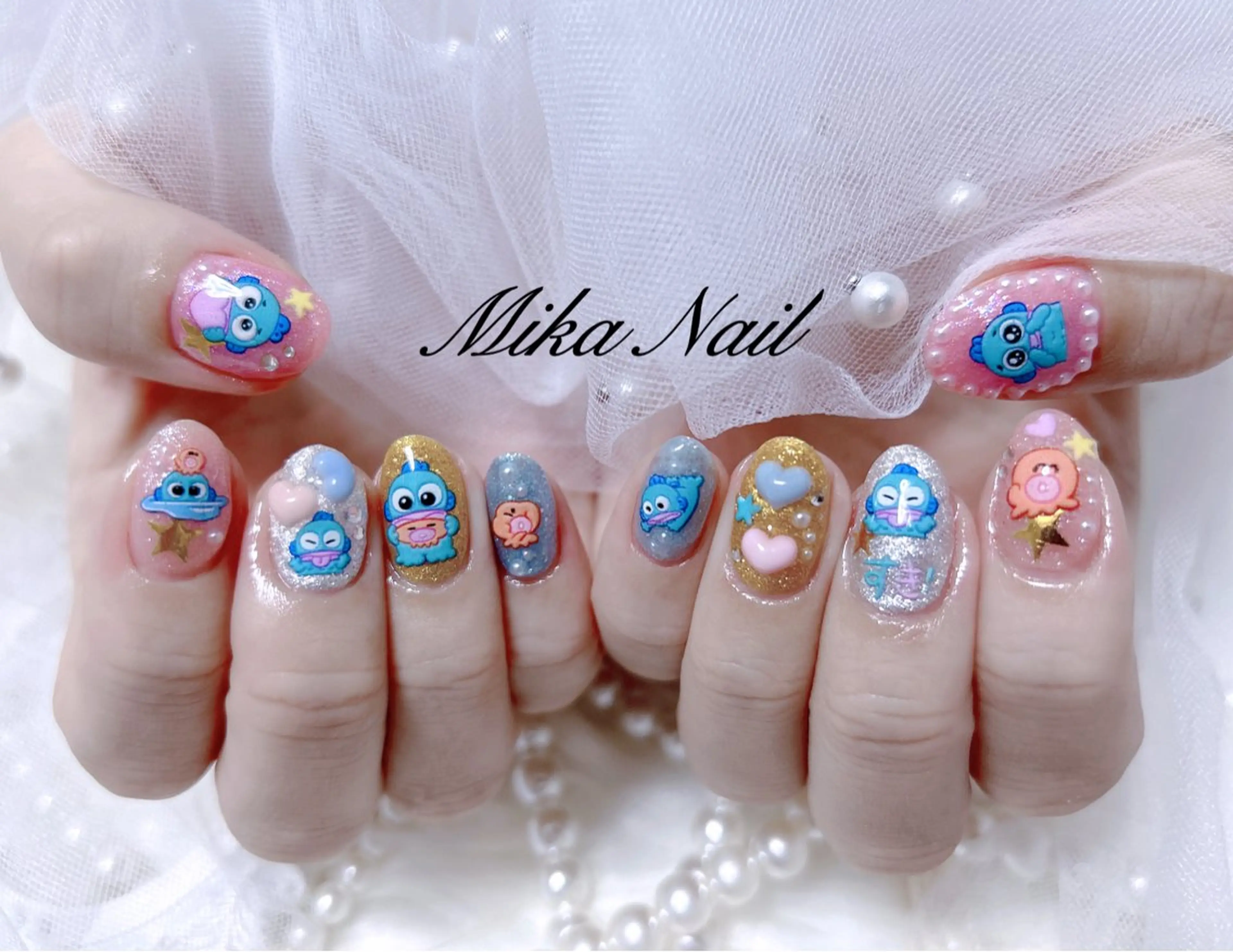 ネイル 持ち込み Mika Nailのネイルデザイン