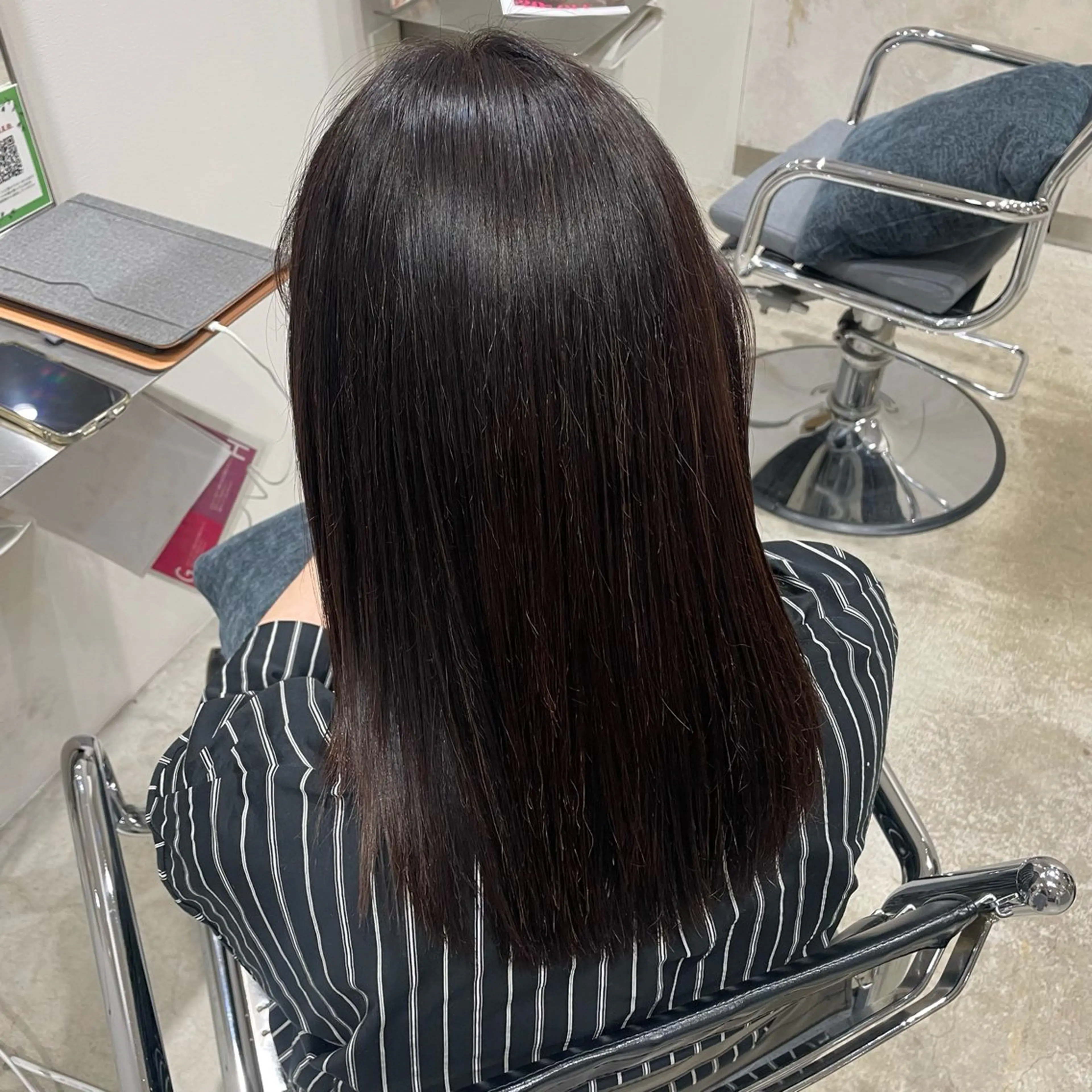 セミロング 池上 琉加のヘアスタイル
