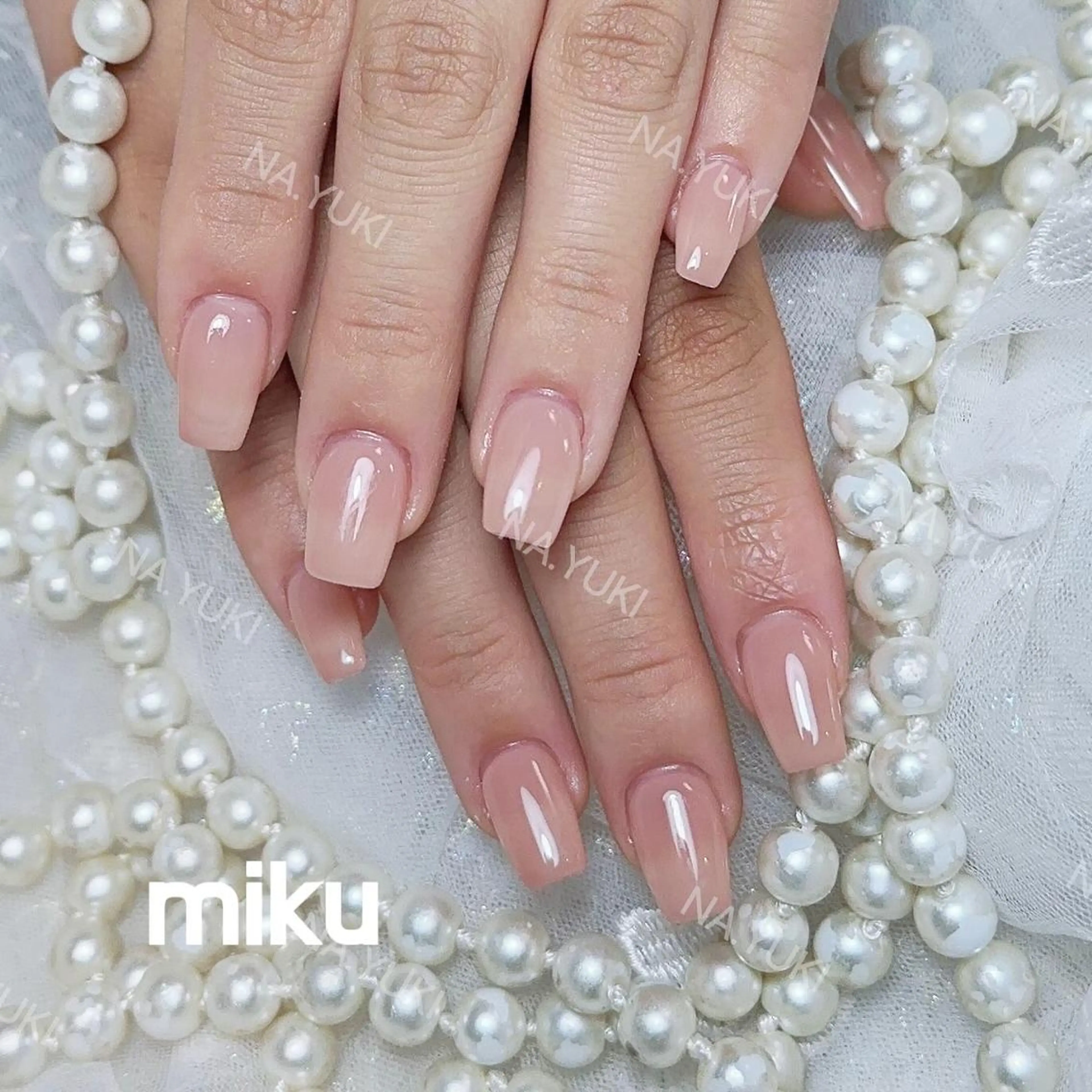 ネイル ハンドネイル ハンドケア YUKI 💗 渋谷店のネイルデザイン