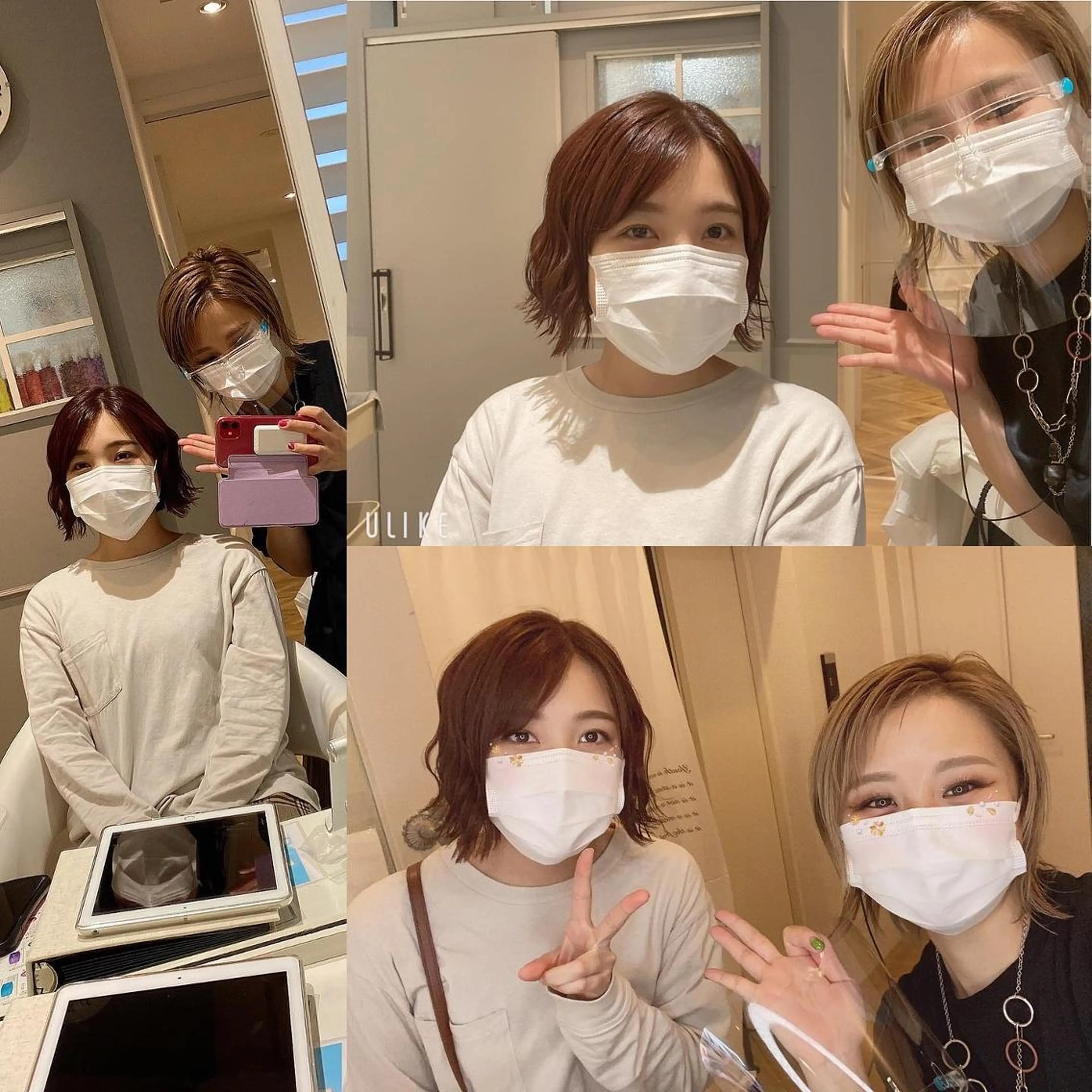 ショート カラー メンズ キッズ ショートボブ メンズショート ボブ ショートヘア ✂︎ショート、ボブ、 レイヤー🩵YUMIのヘアスタイル
