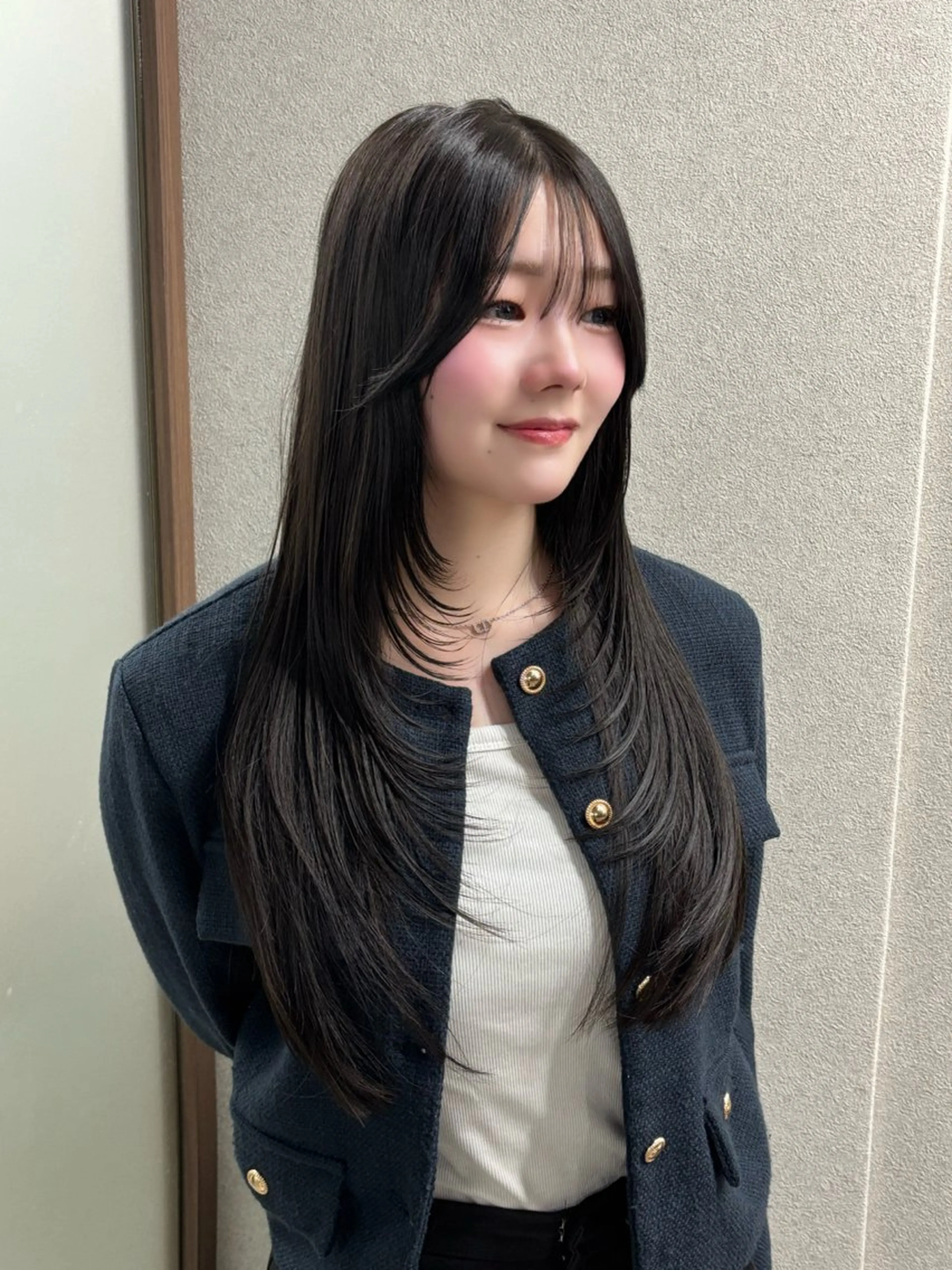 ロング カラー ヘアカラー トリートメント 🎀透明感カラー/ 博多美容室ゆうあ🎀のヘアスタイル