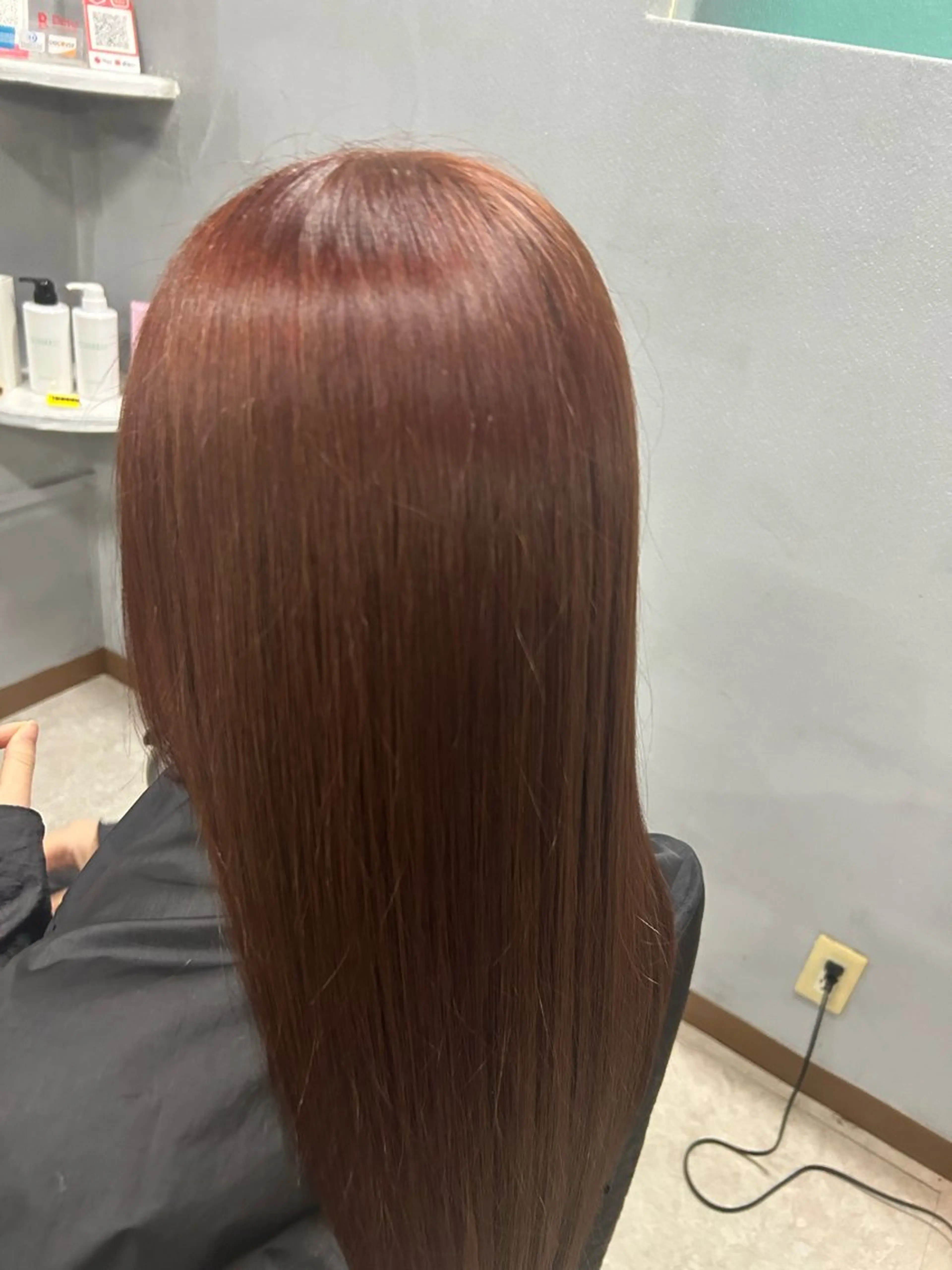 ブリーチなしダブルカラー🩵🩷+3stepコーティングトリートメント⭐︎⭐︎の写真