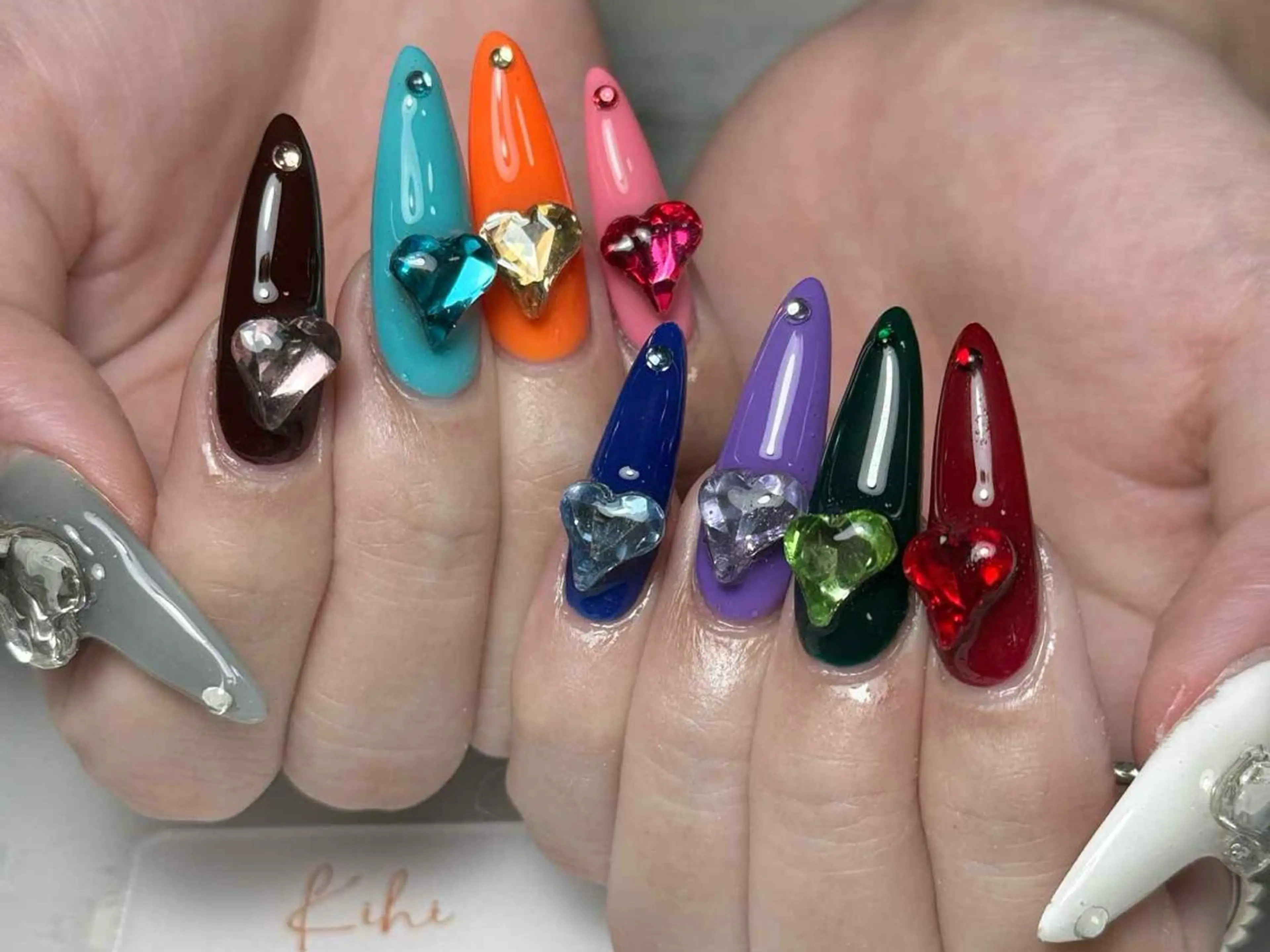 ネイル アートネイル フレンチネイル ジェルネイル グラデーション 韓国ネイル ハンドネイル 💕鈴木ユリ パラジェル/オフ無料のネイルデザイン