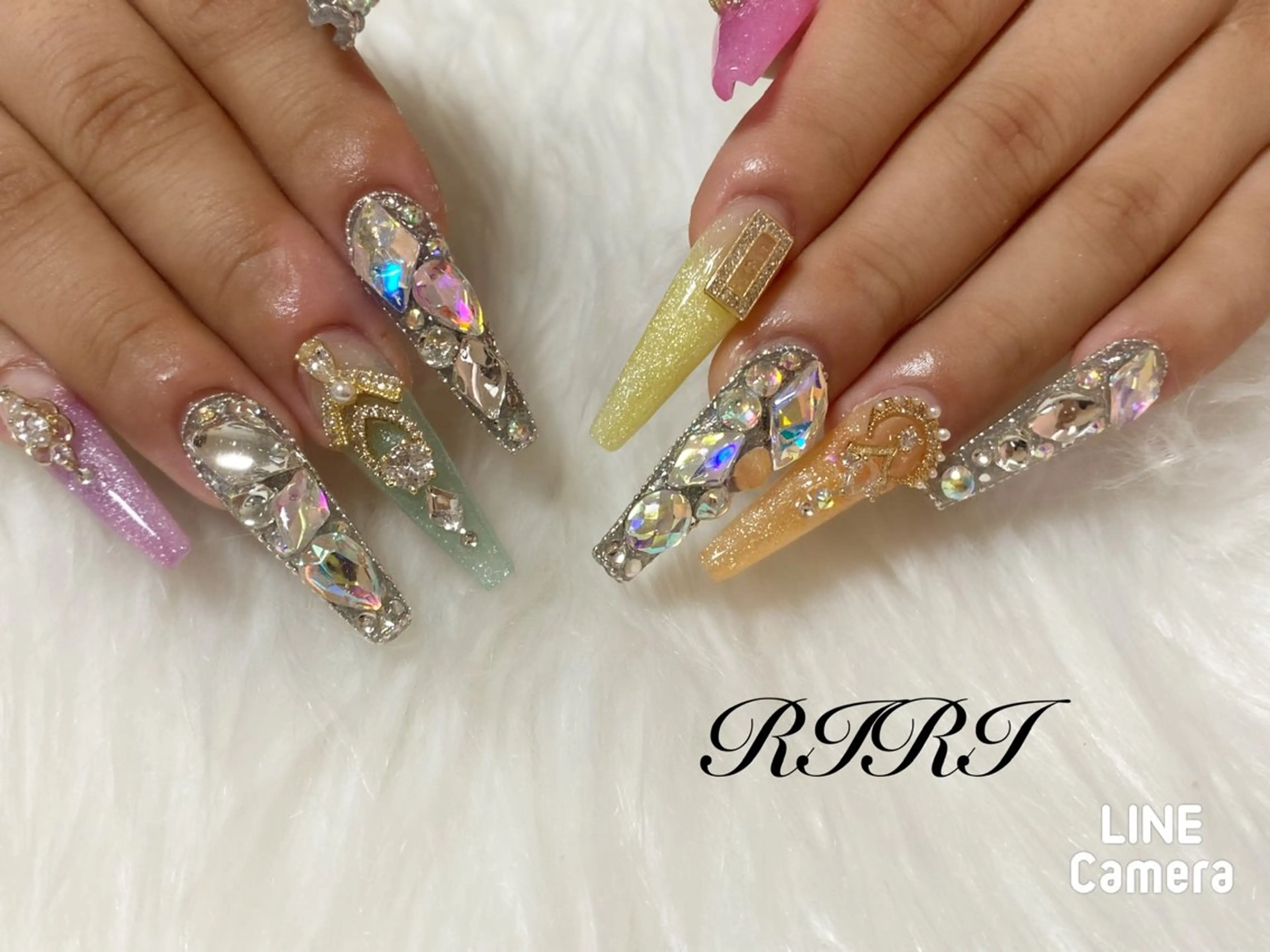 ネイル ハンドネイル riri オーナーのネイルデザイン