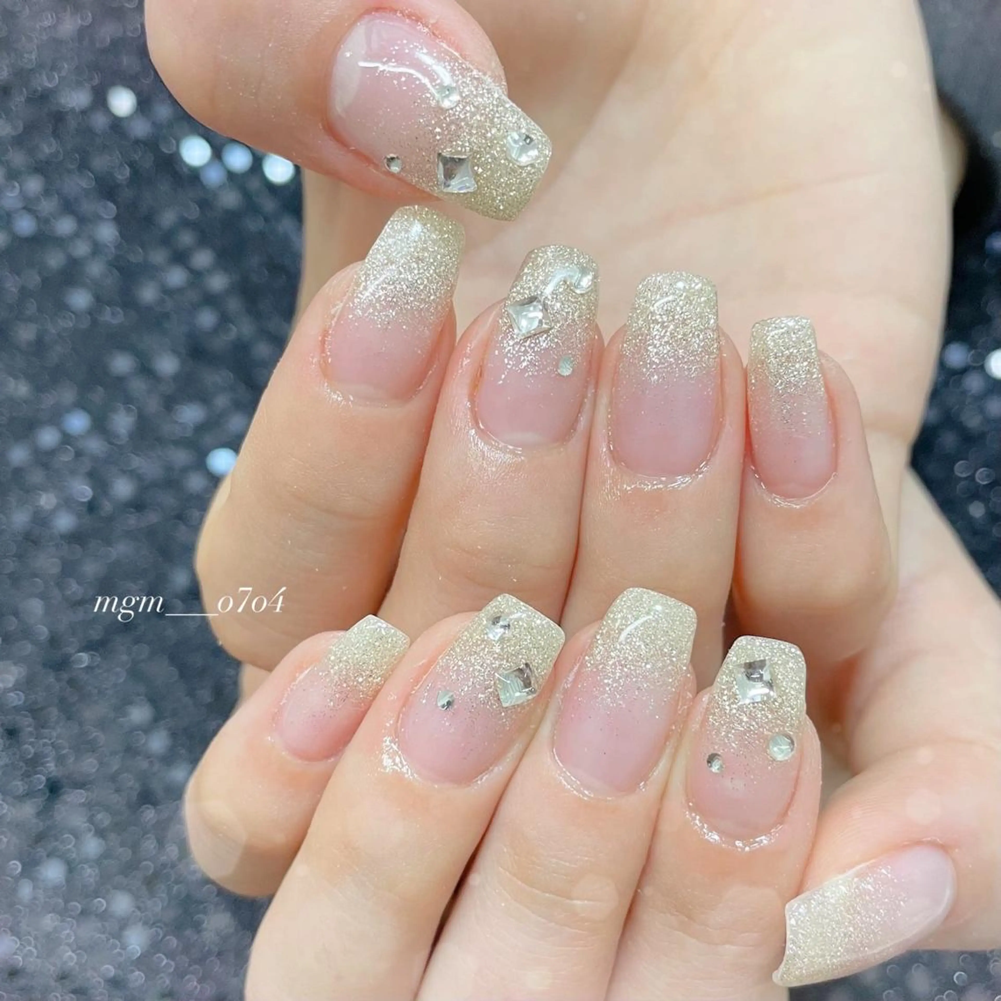 ネイル ハンドネイル ハンドケア MoON...❤︎ MeGuのネイルデザイン