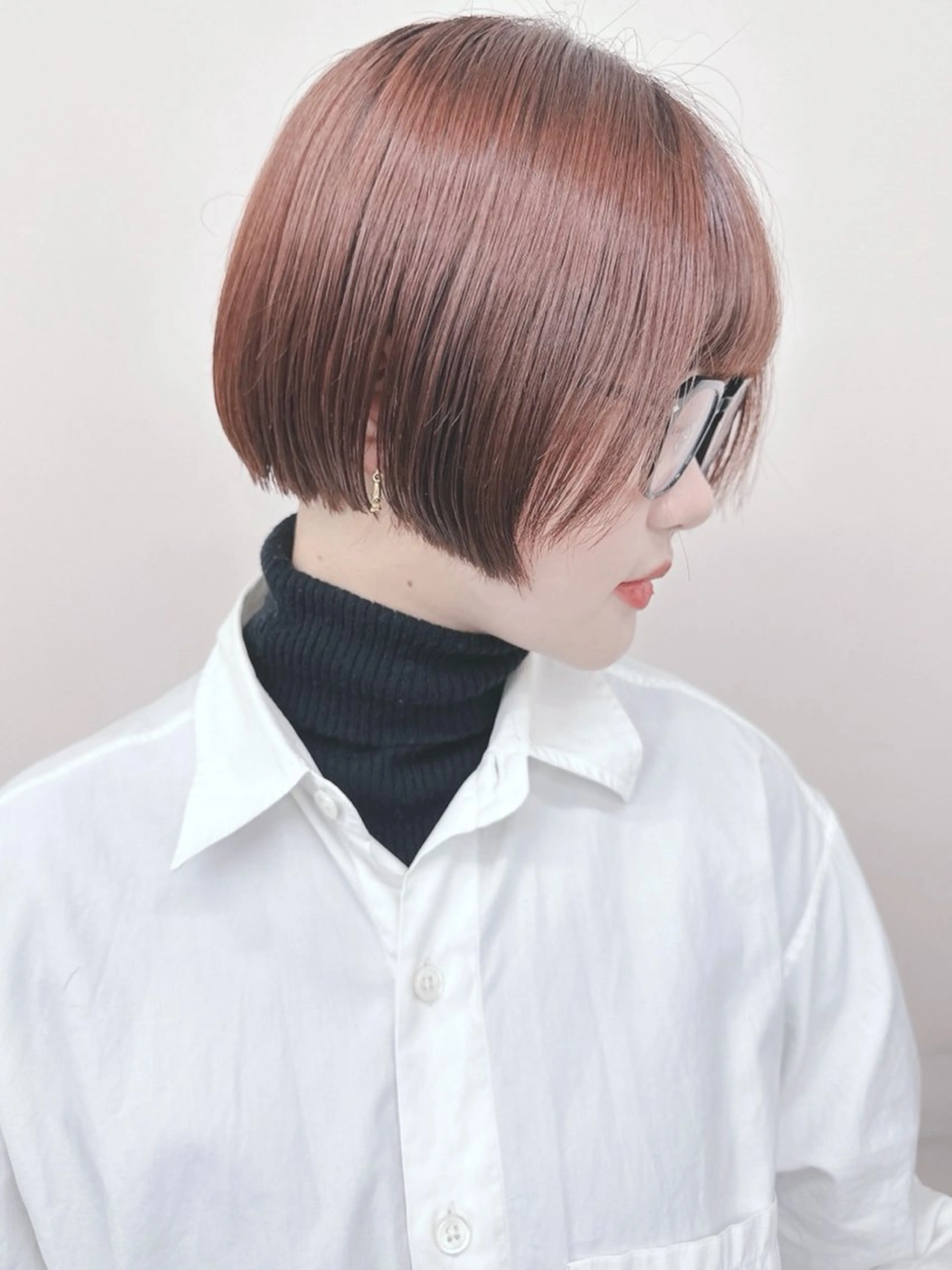 ショート カット ヘッドスパ ボブ/ゆるふわ ボブパーマ/とういのヘアスタイル