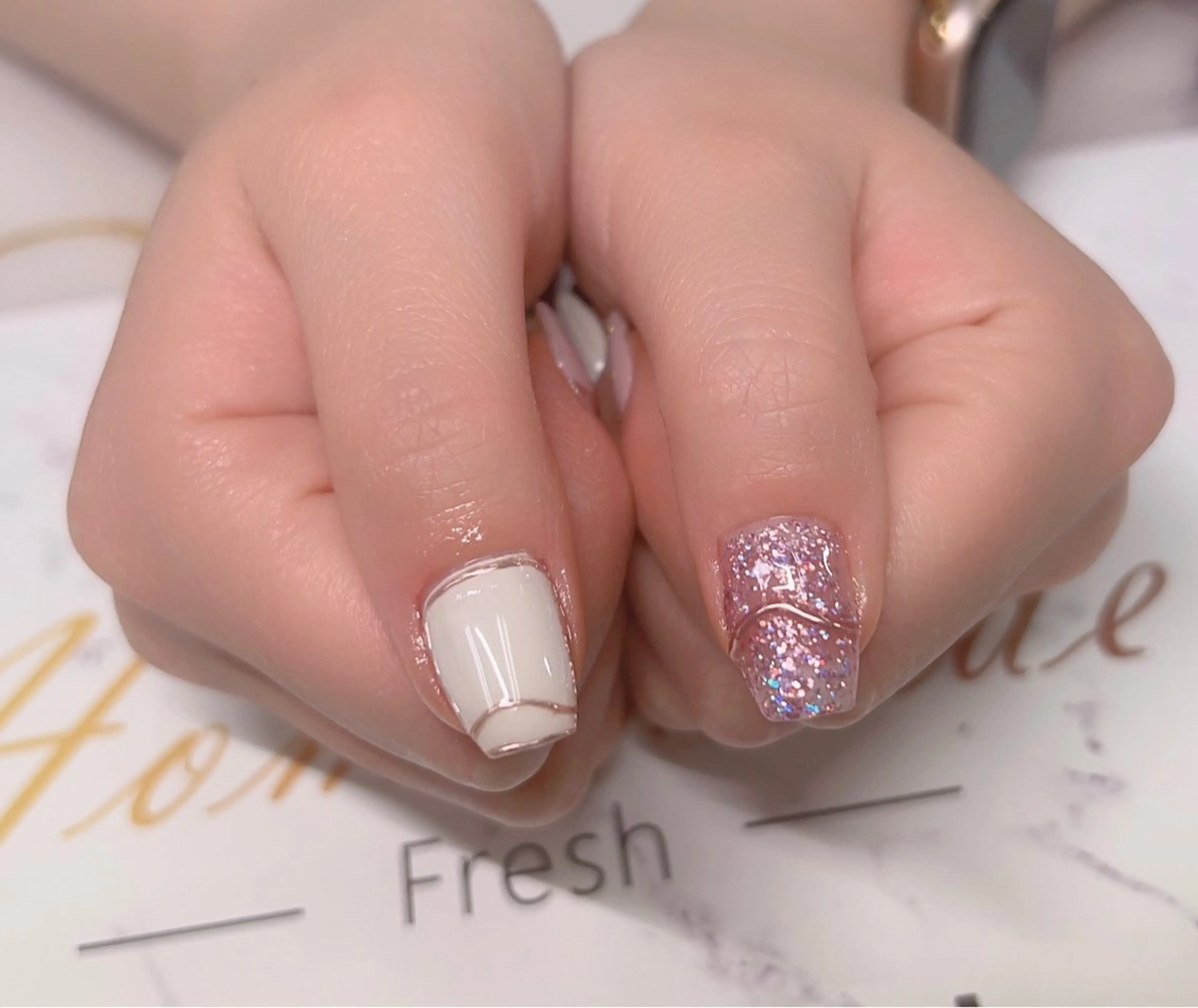 ネイル アートネイル クリアネイル フラッシュネイル フットネイル フレンチネイル インフィニティ ネイルサロンのネイルデザイン