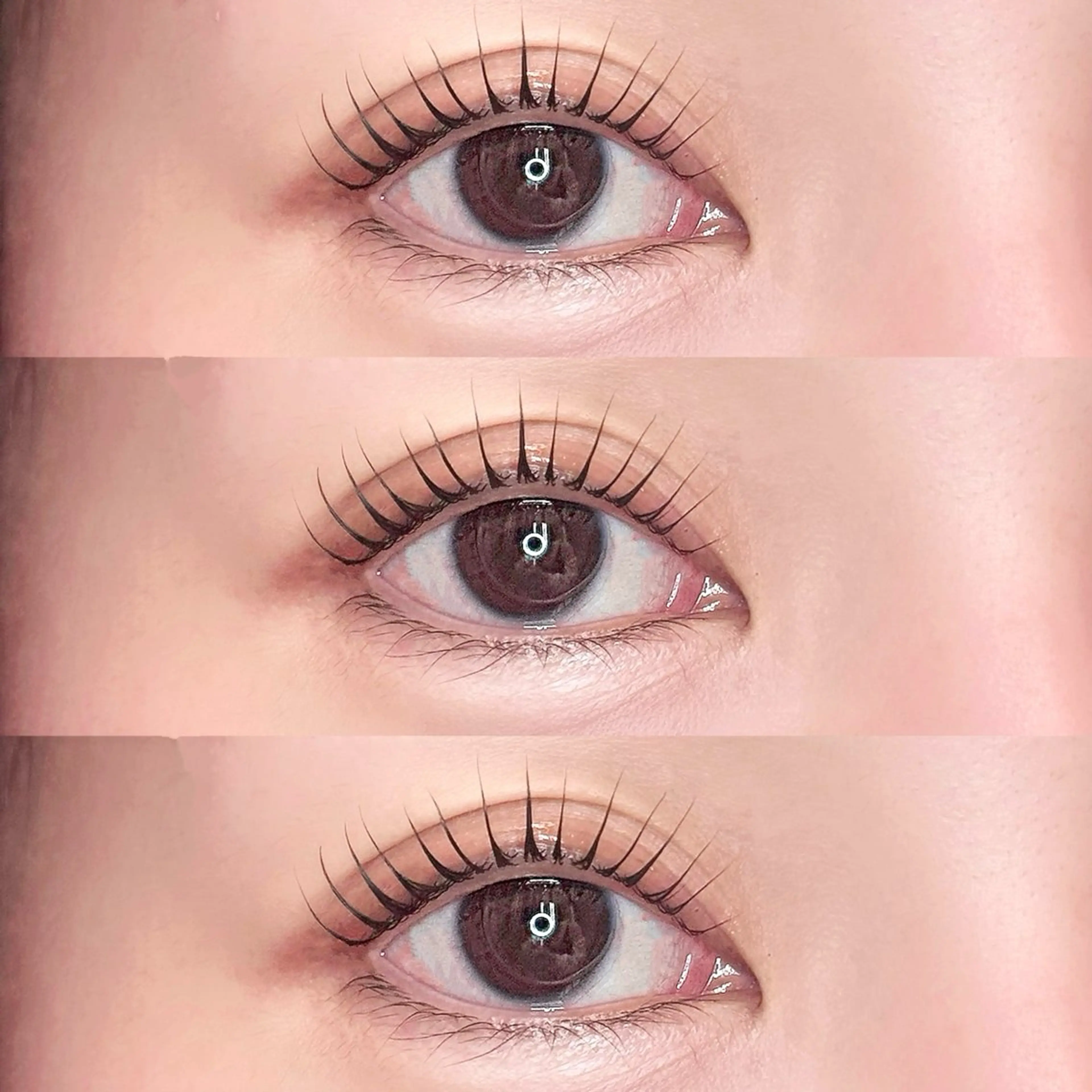 マツエク・マツパ マツパ NANAMI🖤 ‎のマツエク・マツパデザイン