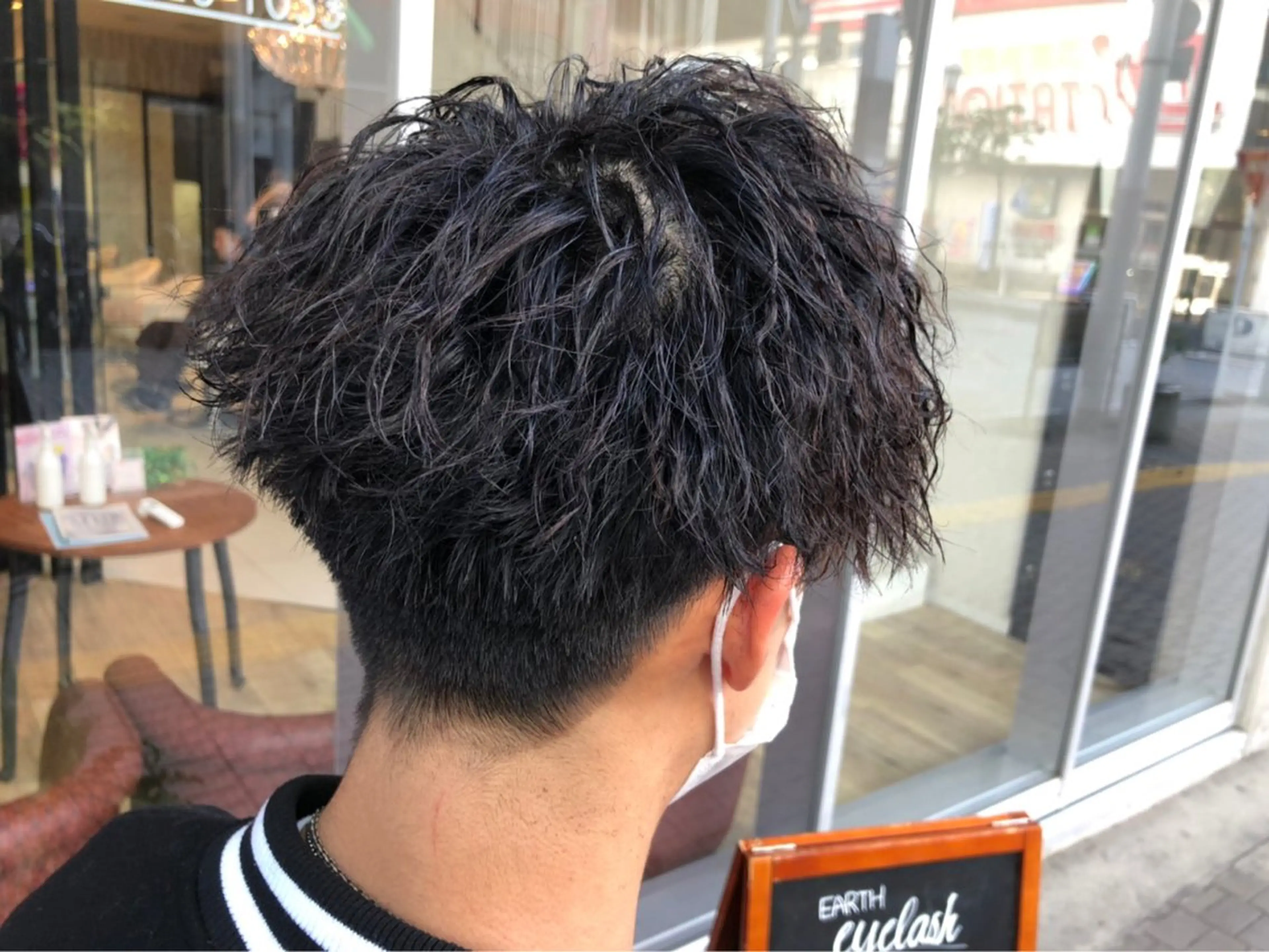 パーマ メンズ 青木 捺稀のヘアスタイル