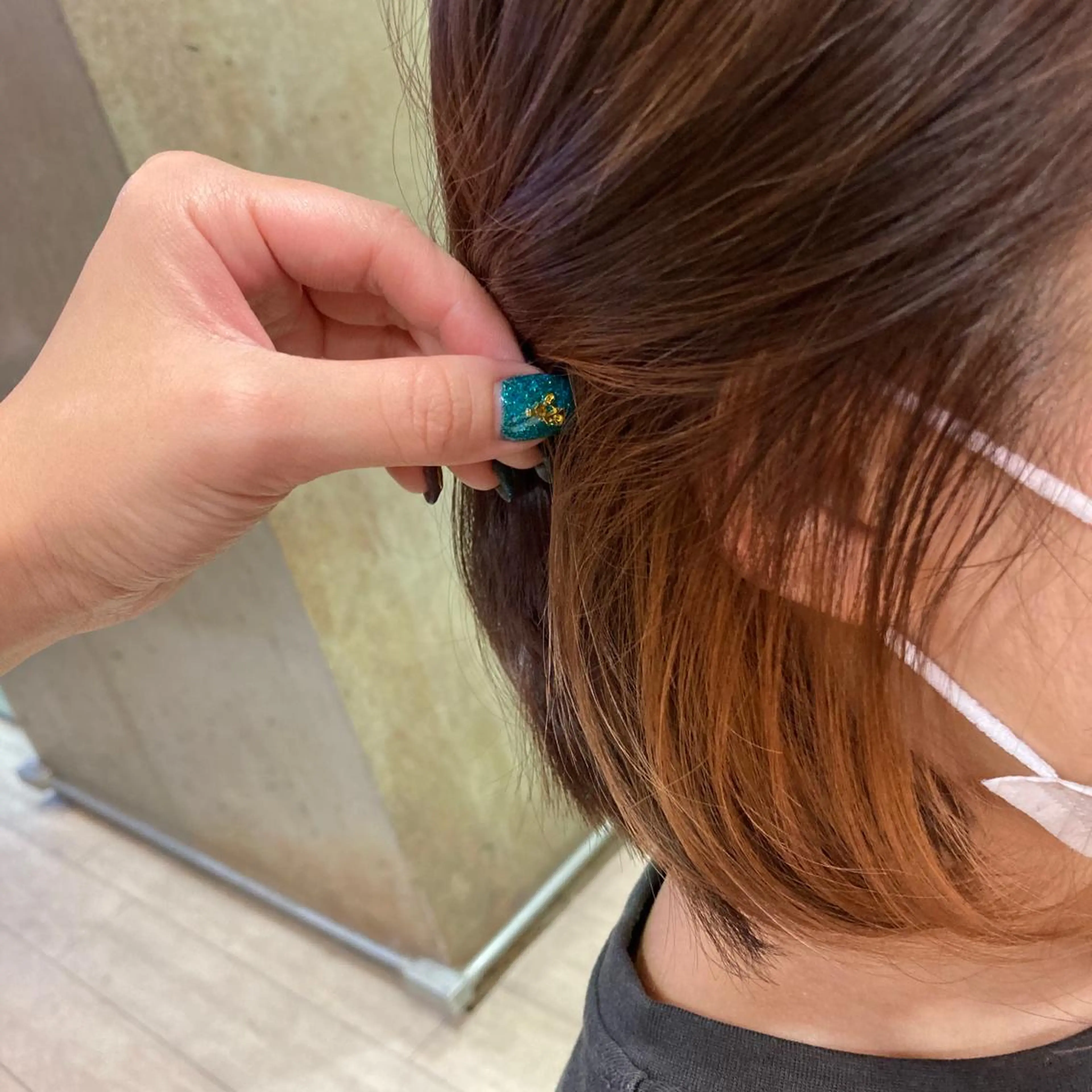 ショート カラー 一ノ瀬 蘭のヘアスタイル