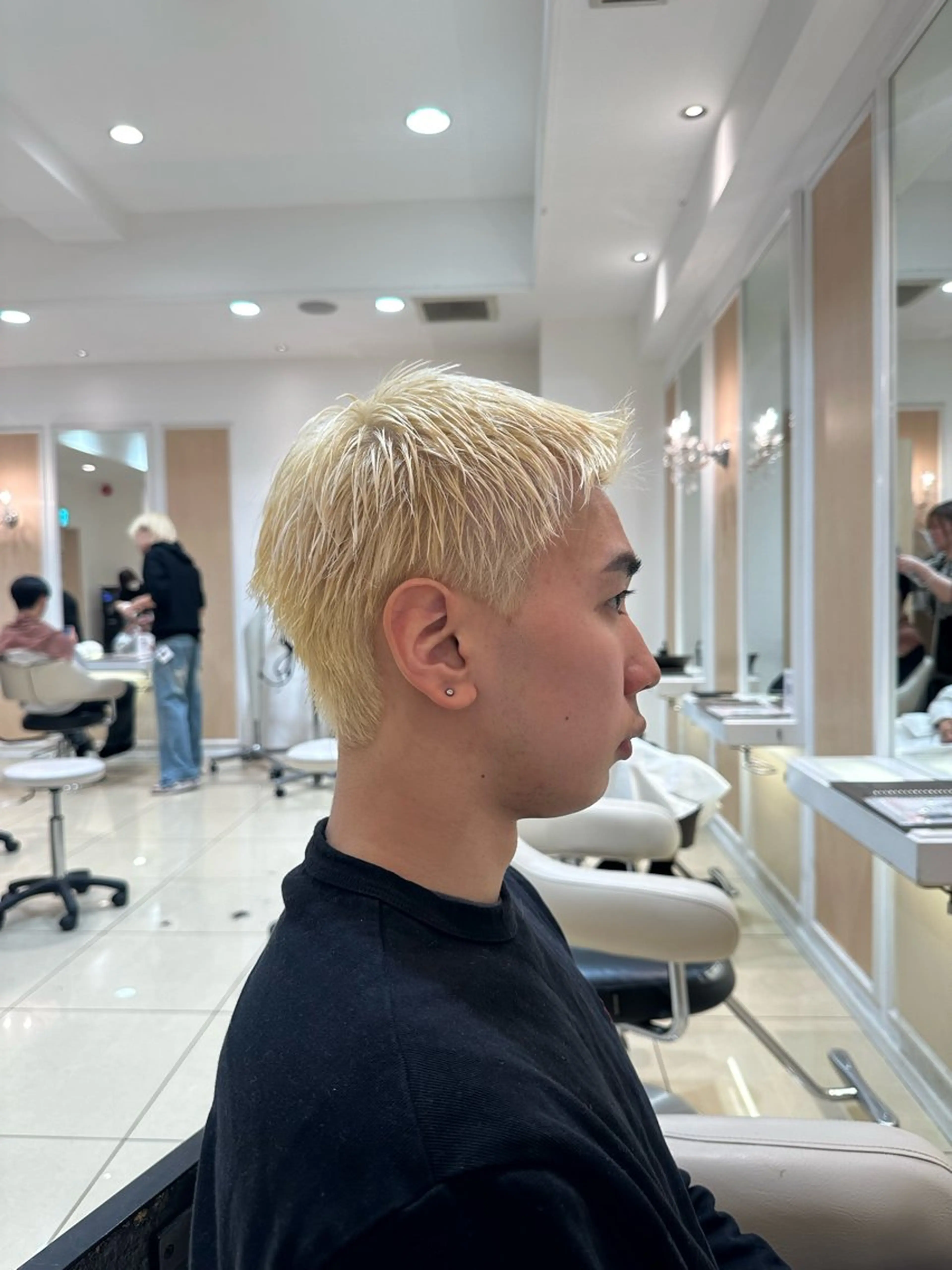 ショート メンズ カット ヘッドスパ Ash中目黒 森田みなみのヘアスタイル