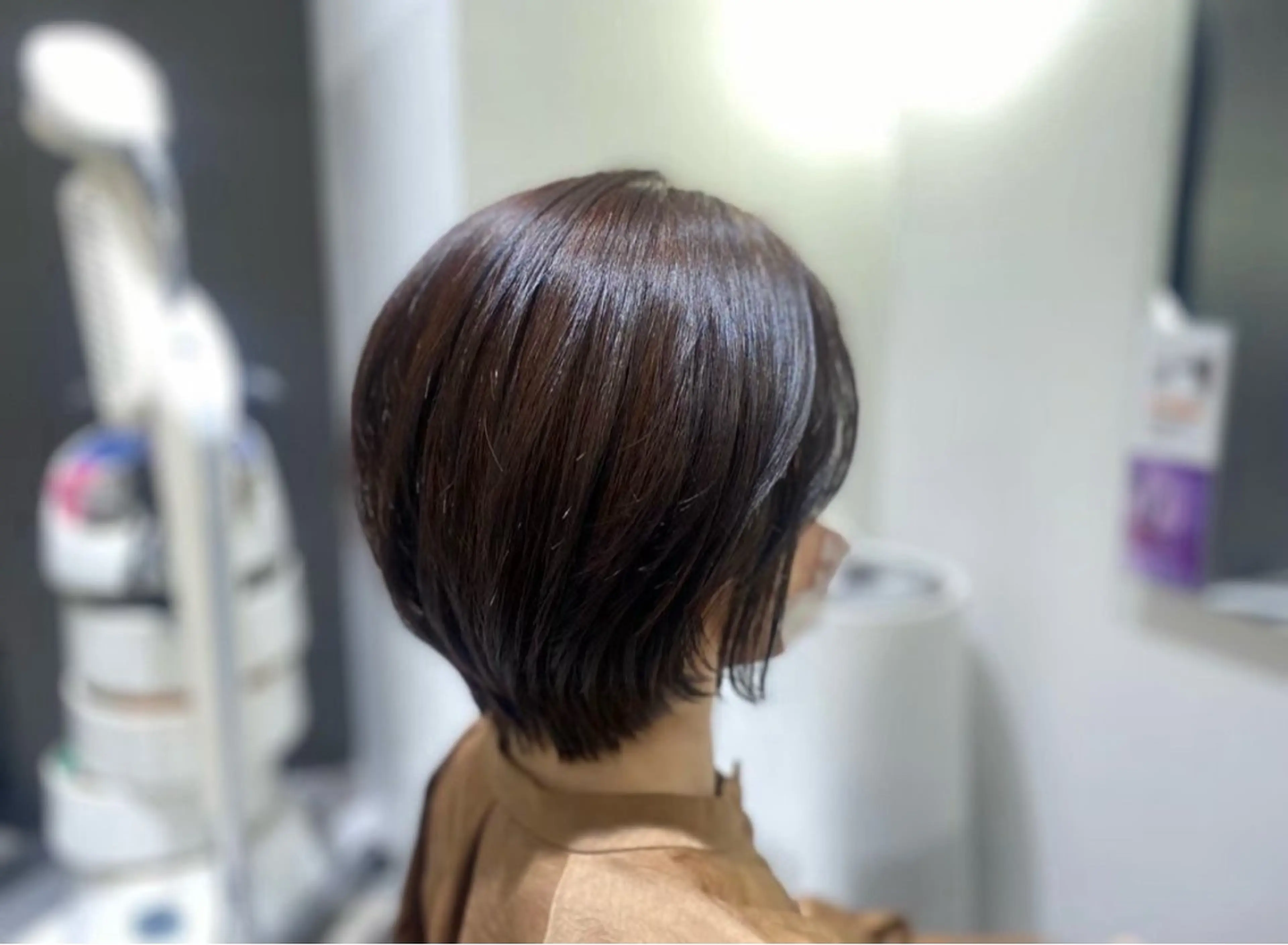 ショート カラー 三原　賢二 【縮毛矯正】のヘアスタイル