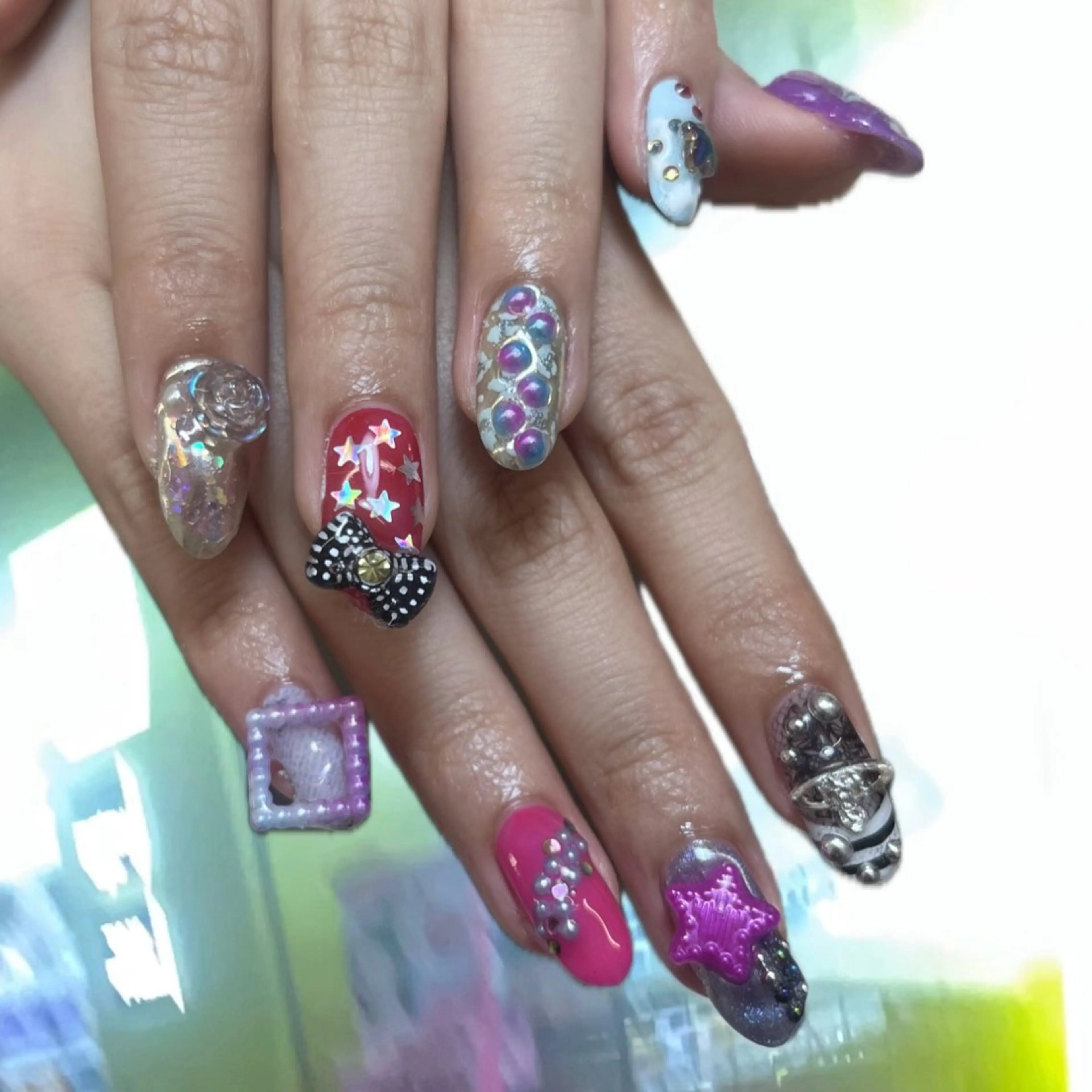 4月限定クーポン🌸꒰ 個性派ニュアンス5〜10本・ᑭᗩᖇTՏ5ヶ無料 ꒱の写真