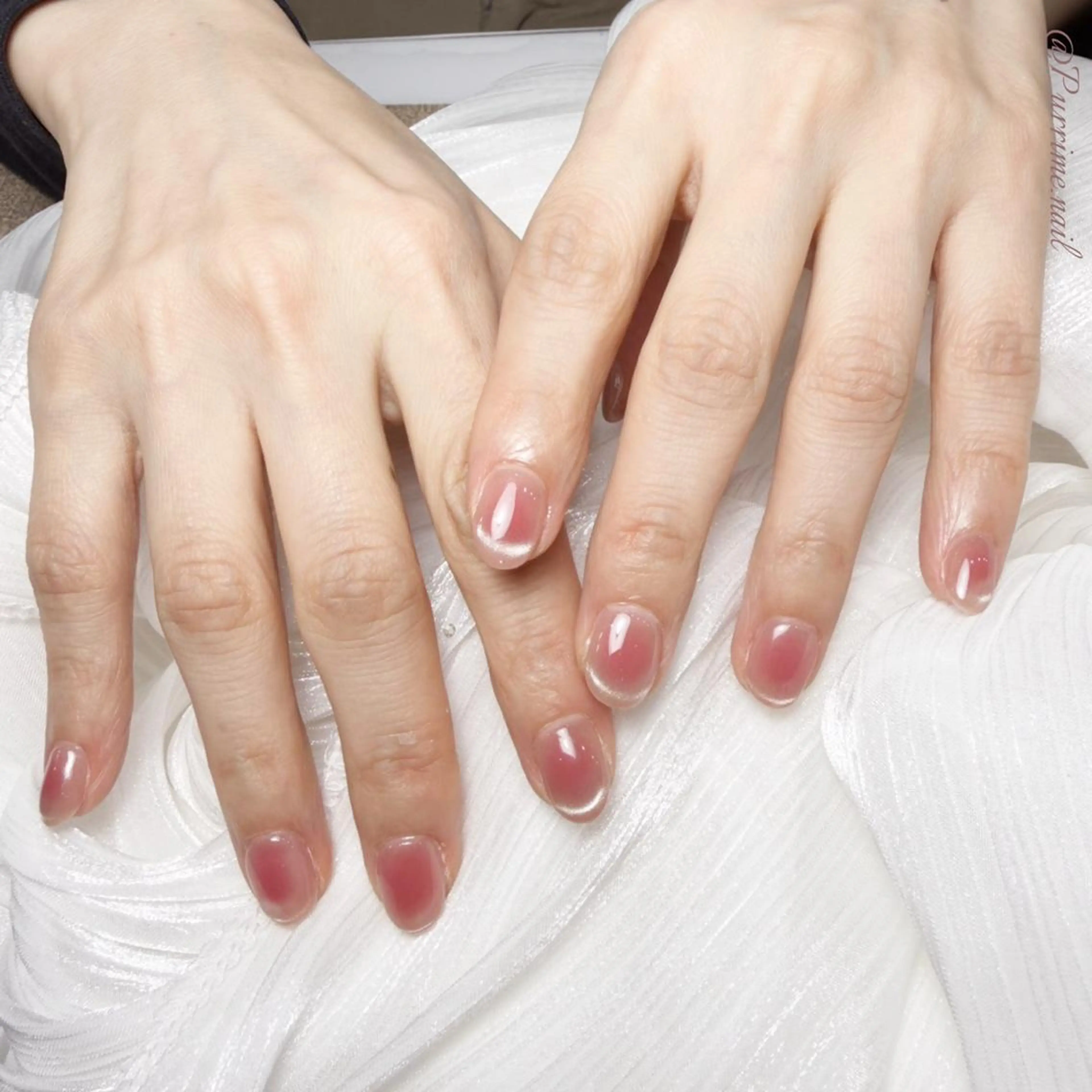 ネイル チークネイル マグネットネイル ハンドネイル 鹿取 春子Teamのネイルデザイン