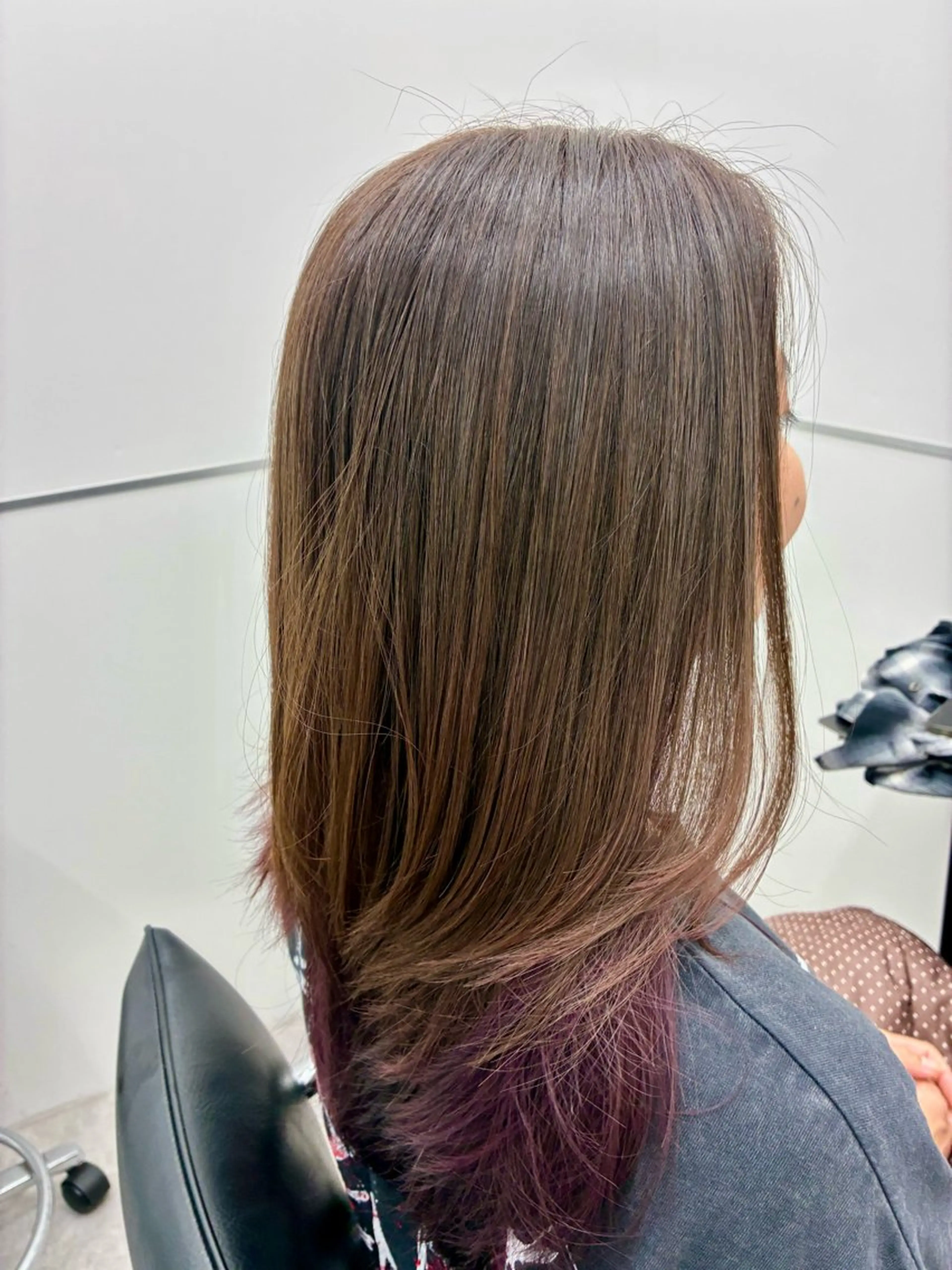 ロング かきあげバング レイヤーカット ロング ローレイヤー GOTODAY Ａrc店所属・大川 由江のその他イメージ