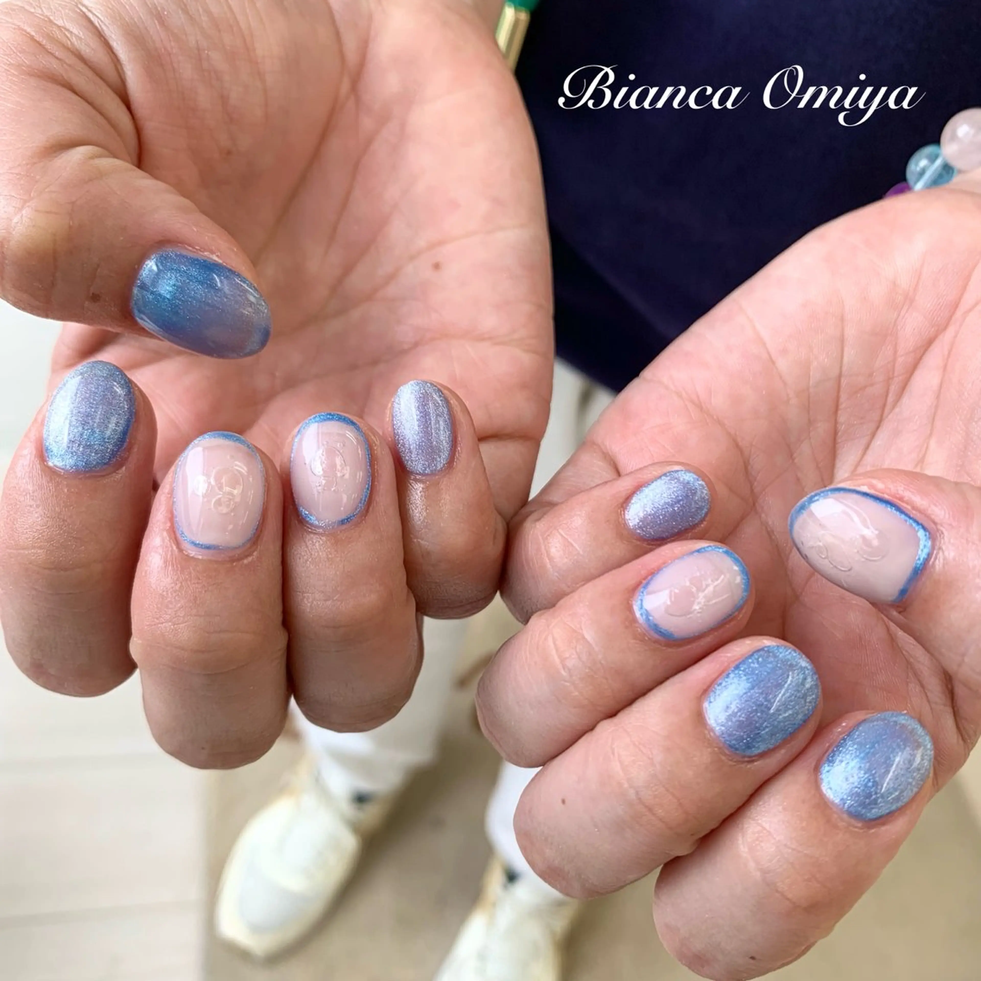 ネイル ハンドネイル Silk by Bianca＊森澤のネイルデザイン