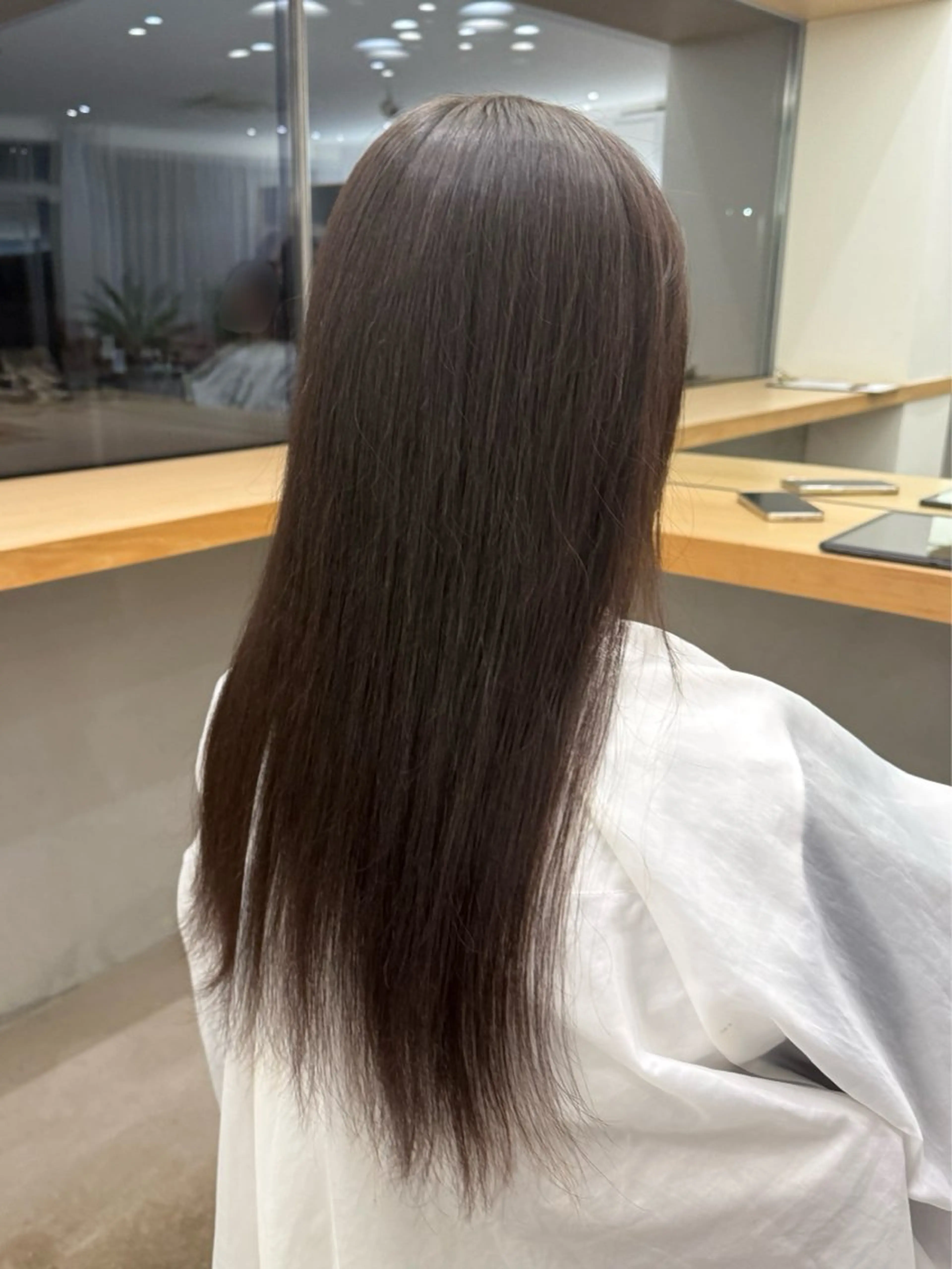 ロング 鈴木 奏羽のヘアスタイル