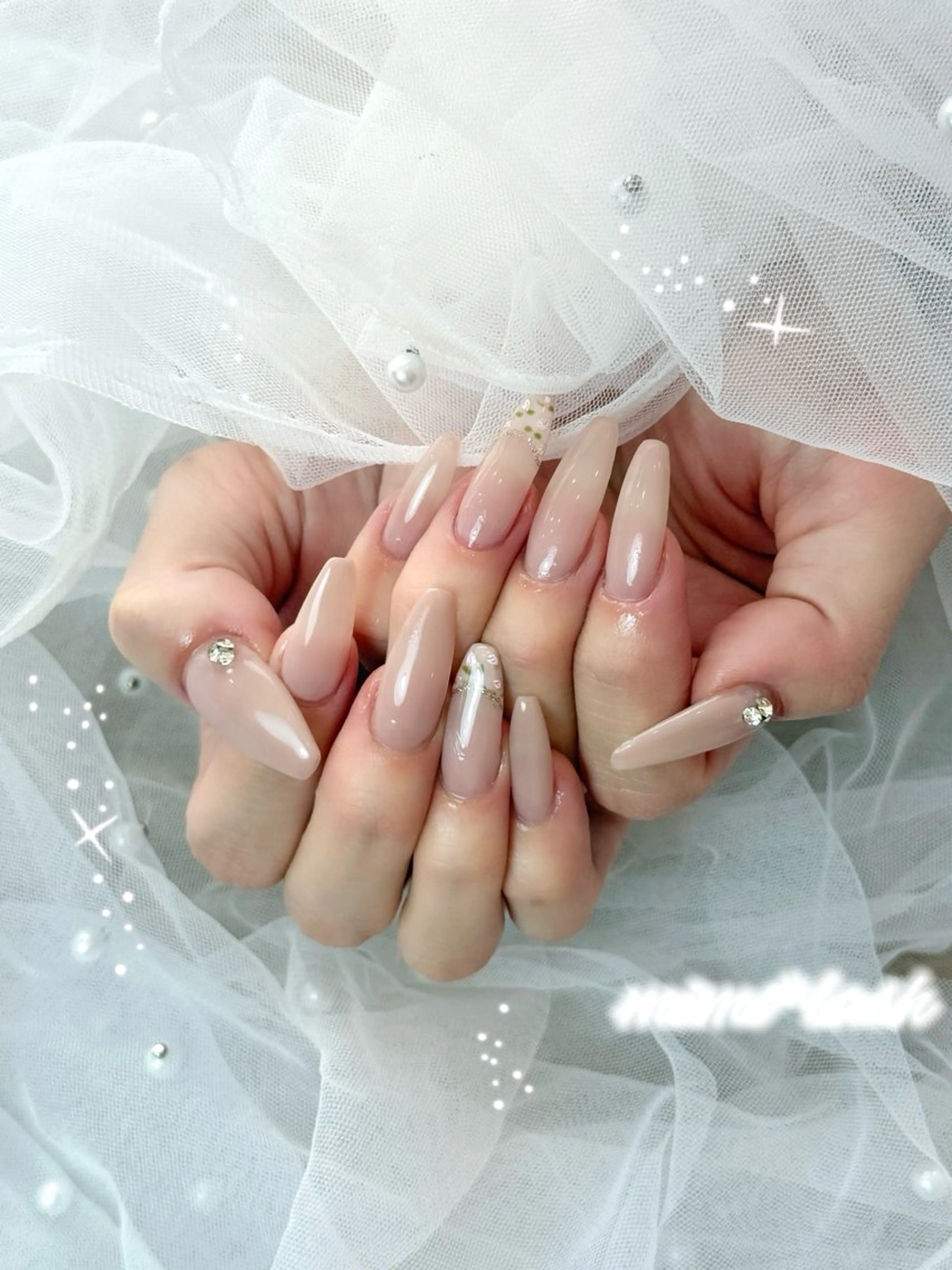 ネイル mimo*lash 🩰kanatsuのネイルデザイン