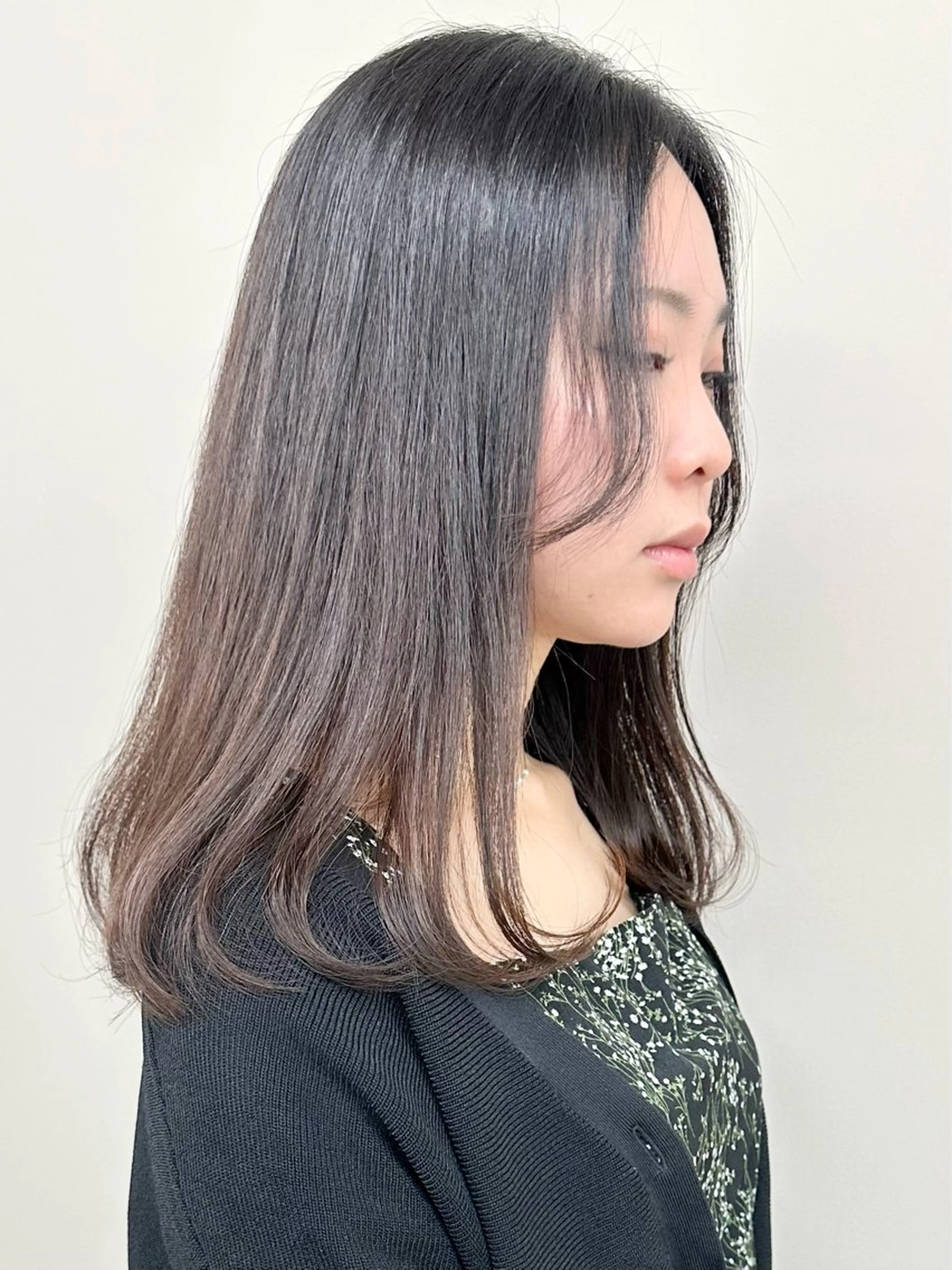 ロング カット ヘッドスパ ボブ/ゆるふわ ボブパーマ/とういのヘアスタイル