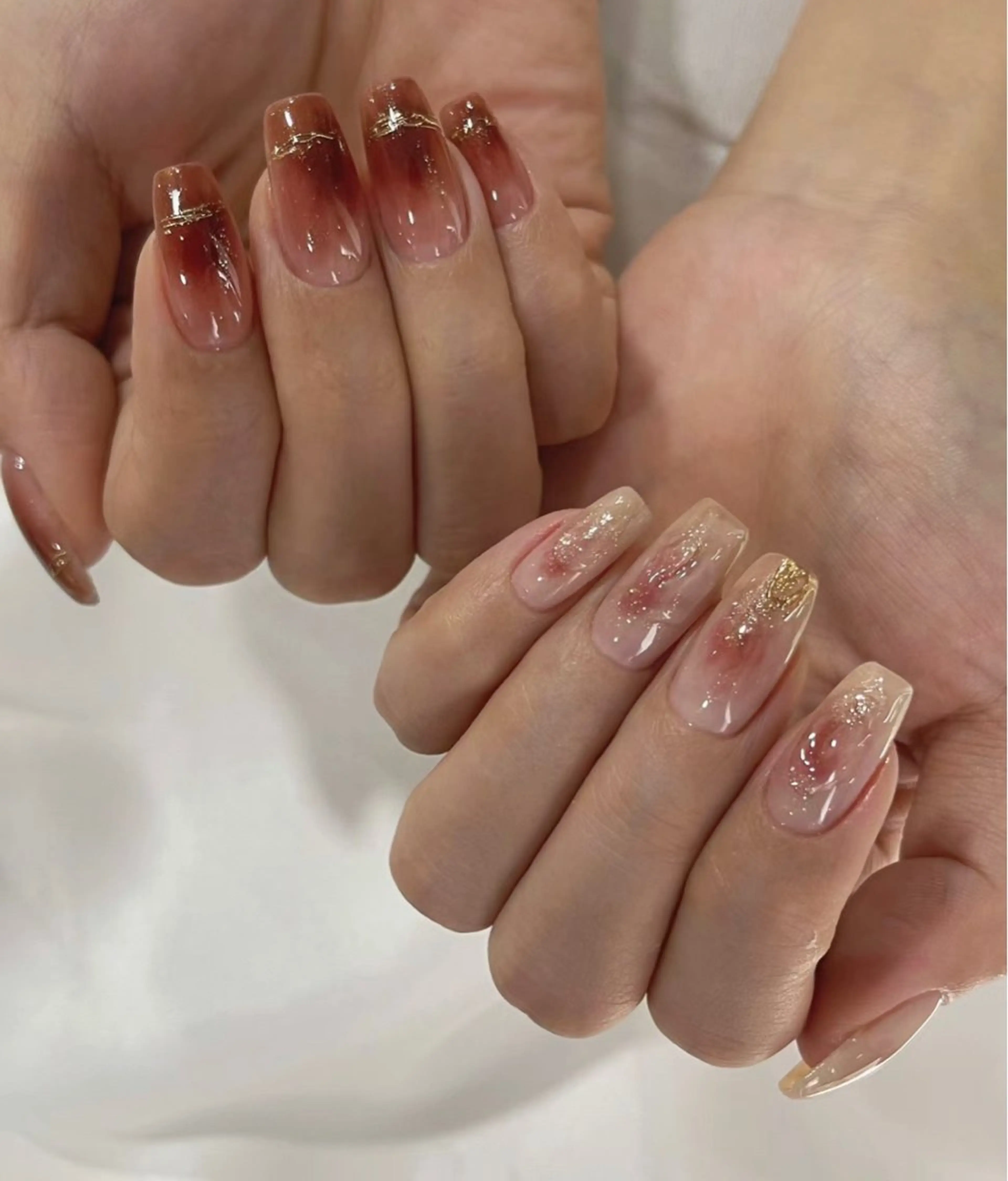 ネイル ハンドネイル ハンドケア 🍑 momo_nailのネイルデザイン