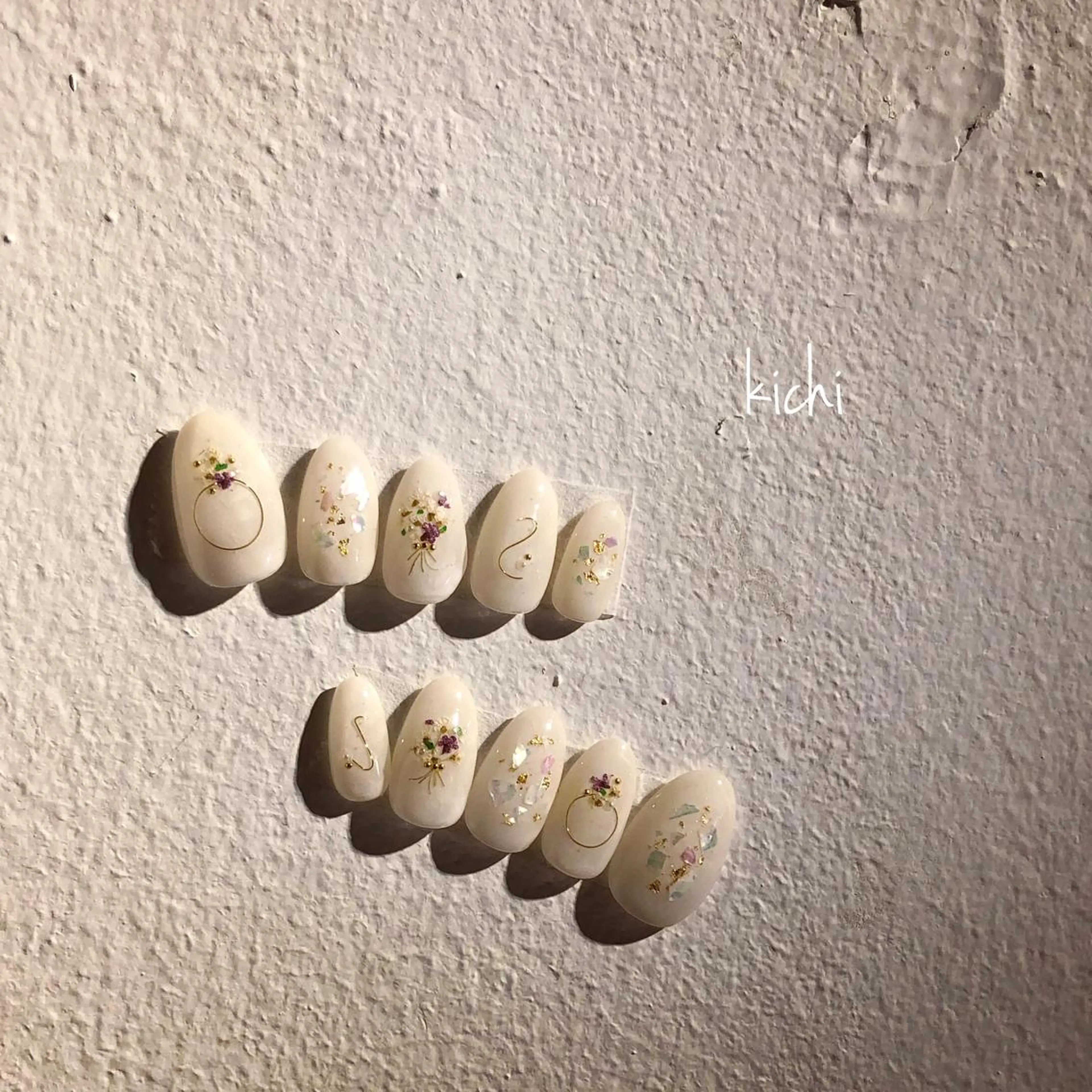 ネイル ネイルチップ kichi･: *のネイルデザイン