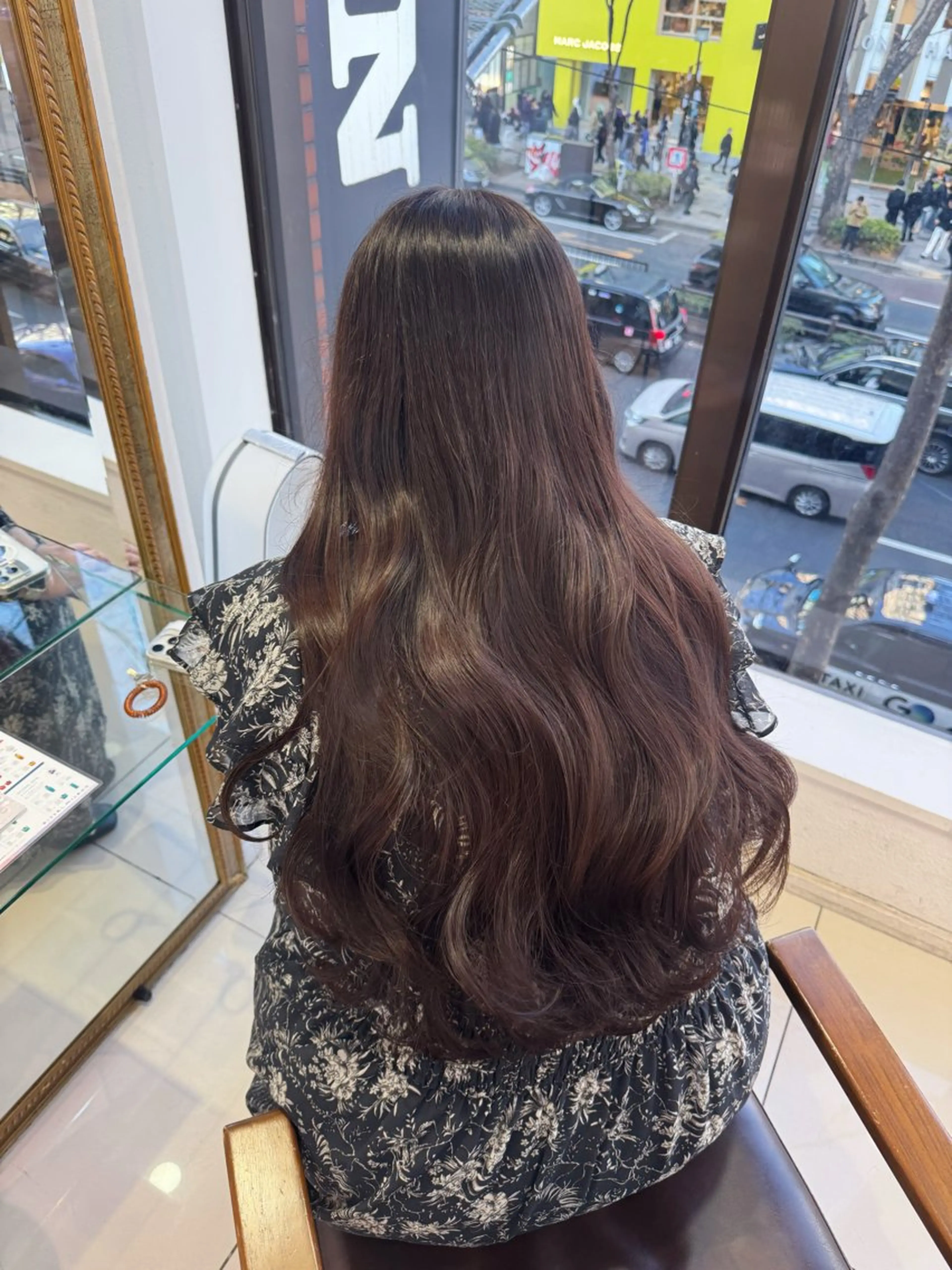 ロング カラー ヘアアレンジ 透明感カラー ai🫧🪞のヘアスタイル