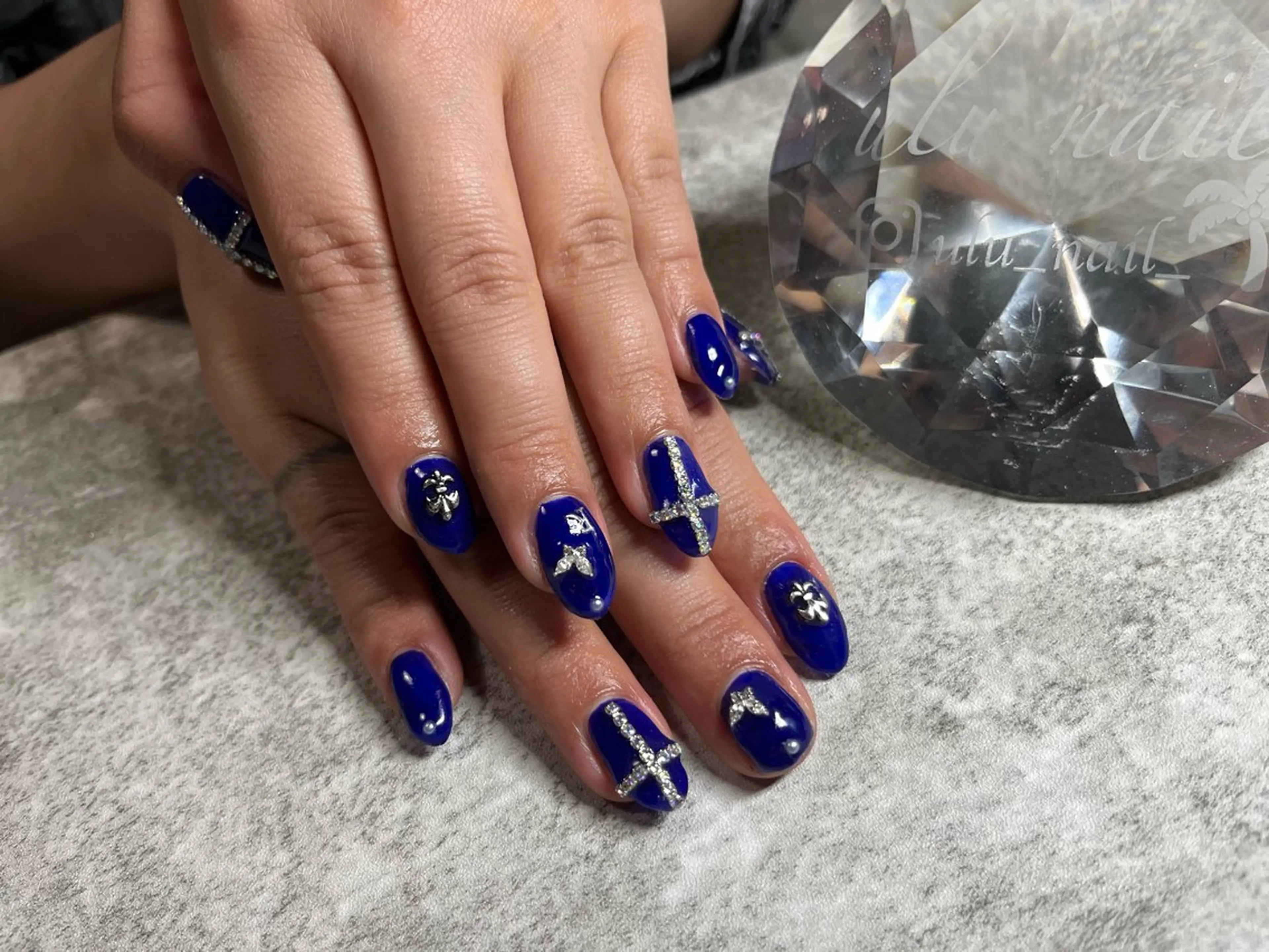 ネイル シンプルネイル 佐野 愛美のネイルデザイン