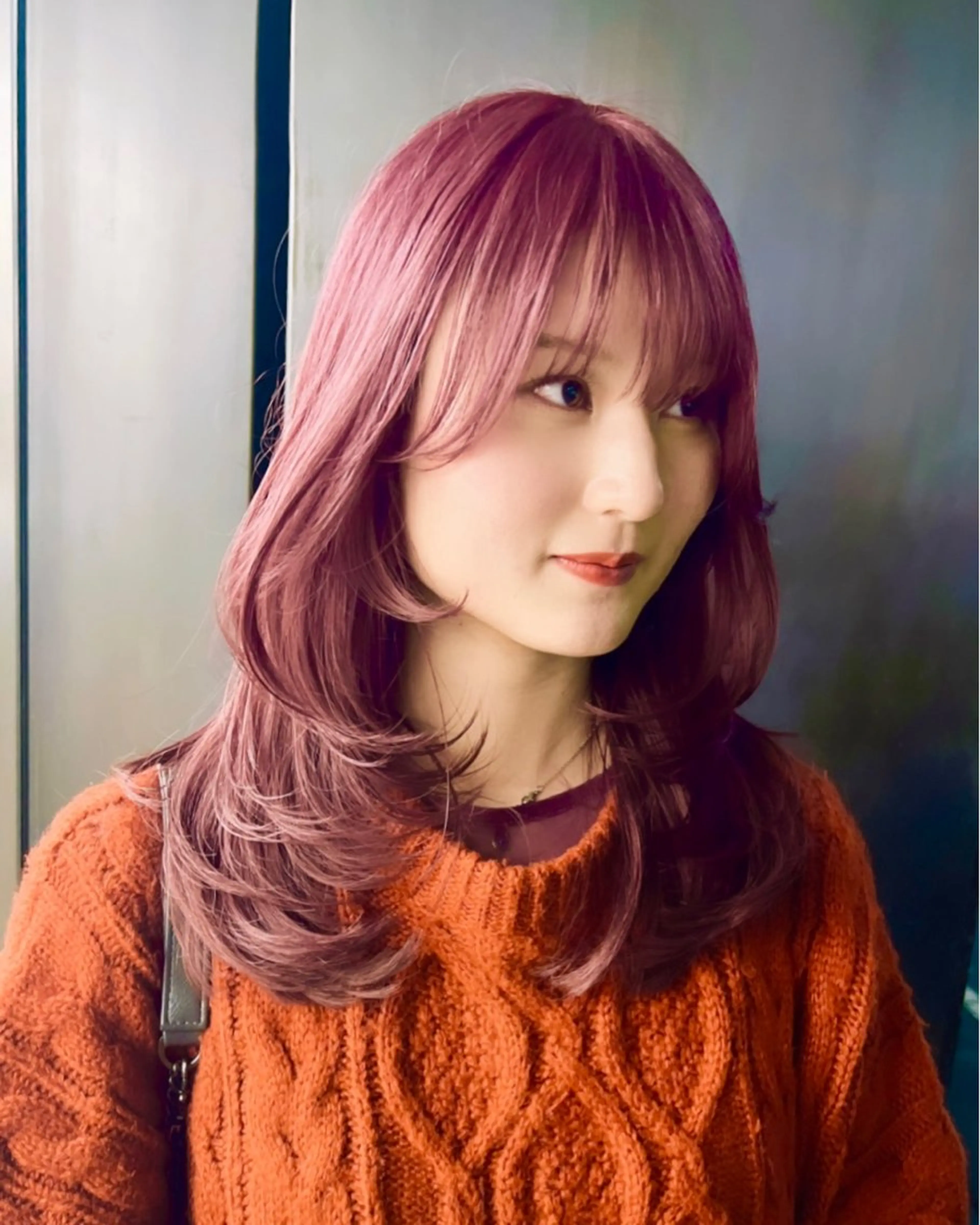 ロング カラー カット ヘアカラー トリートメント DX  share salon渋谷所属・カラー系/カット特化 🟠オオタキマサシのヘアスタイル