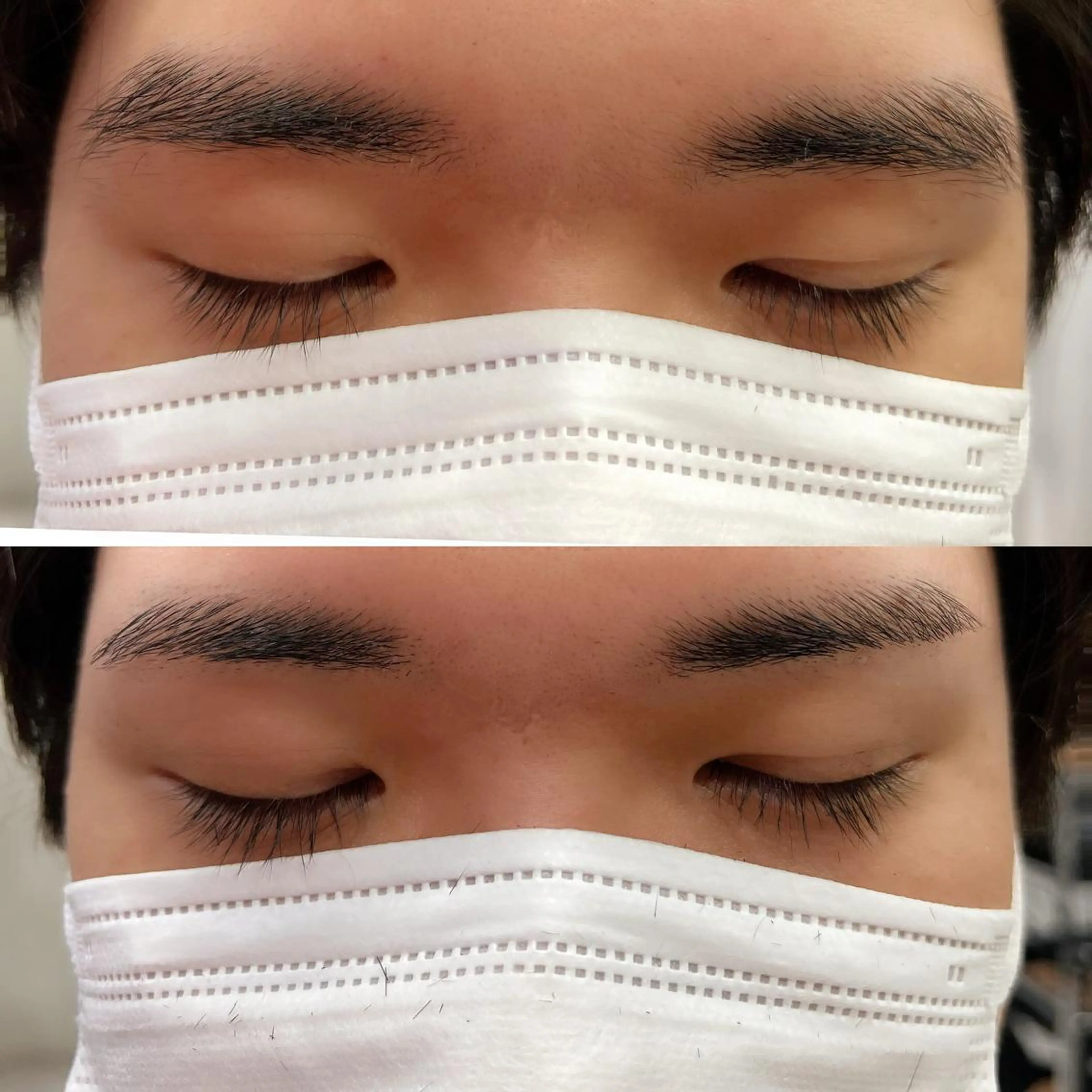 ショート パーマ メンズ アイブロウ 眉カット カット ヘッドスパ ヘアセット 半個室メンズ カット🥕羽鳥淳妃のヘアスタイル