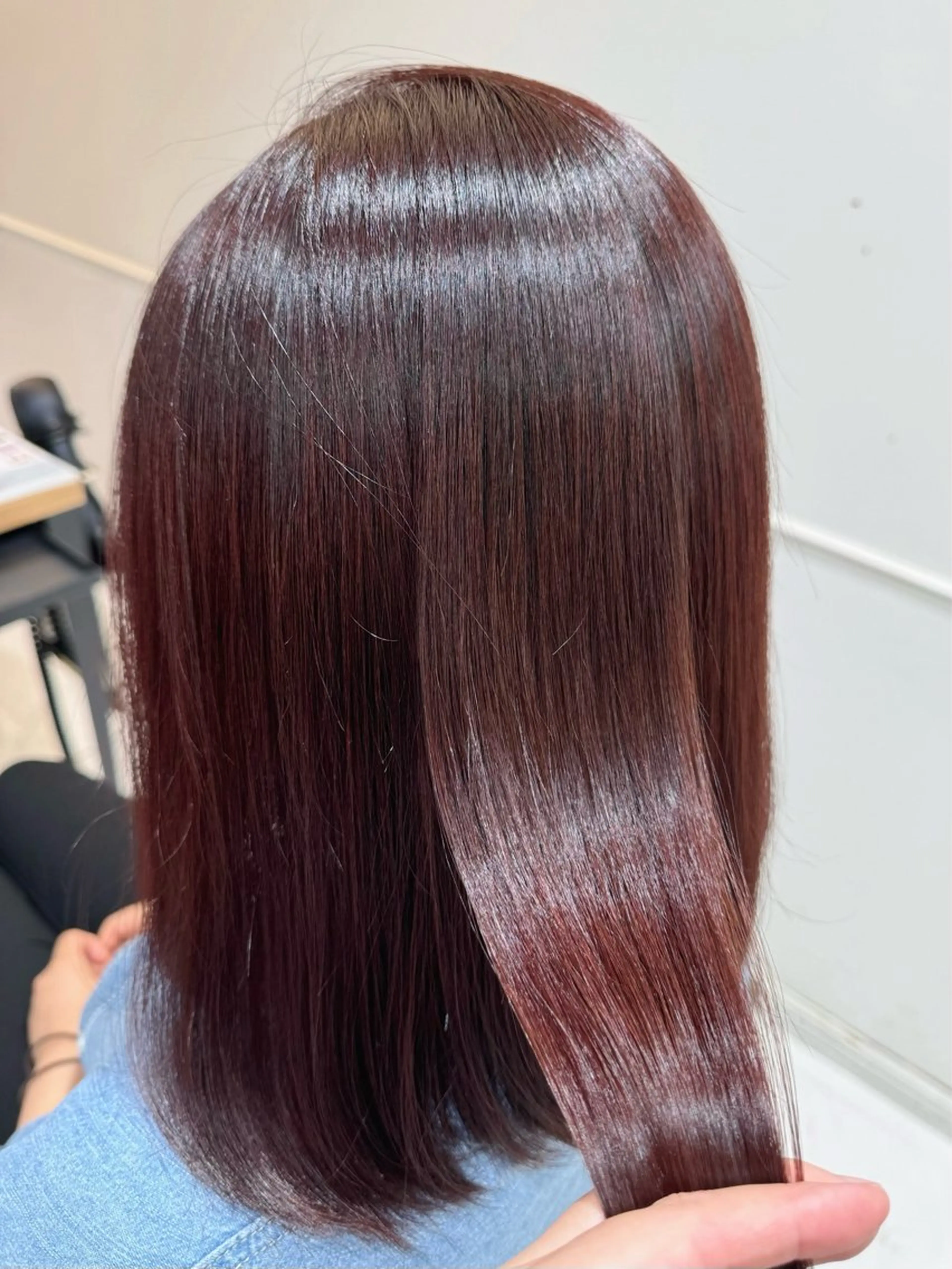 カラー 八木菜美 似合わせ/ニュアンスのヘアスタイル