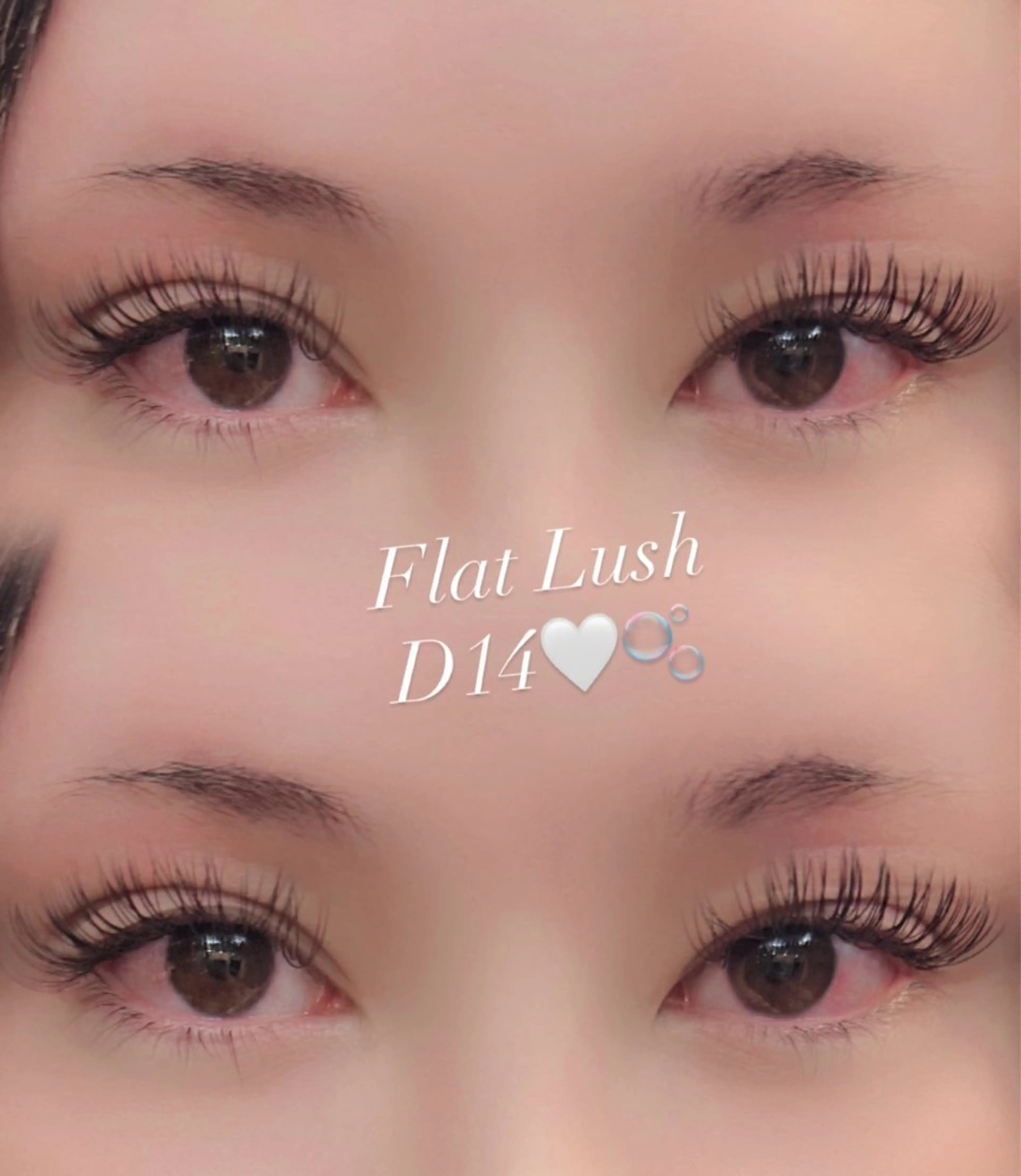 シングルラッシュ150本の写真