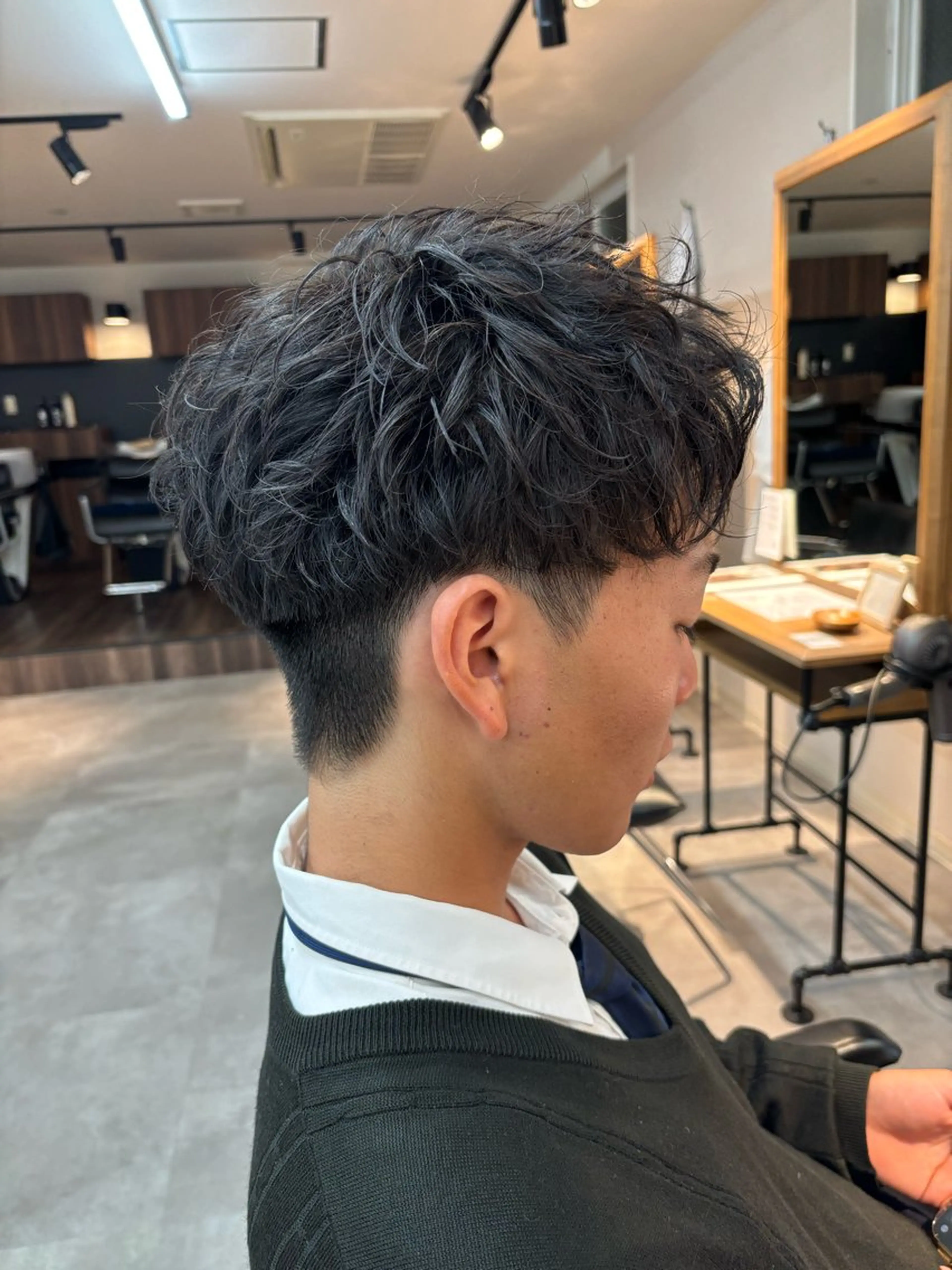 パーマ メンズ メンズパーマ カット パーマ 保立/フェザーパーマ /メンズカット千葉のヘアスタイル