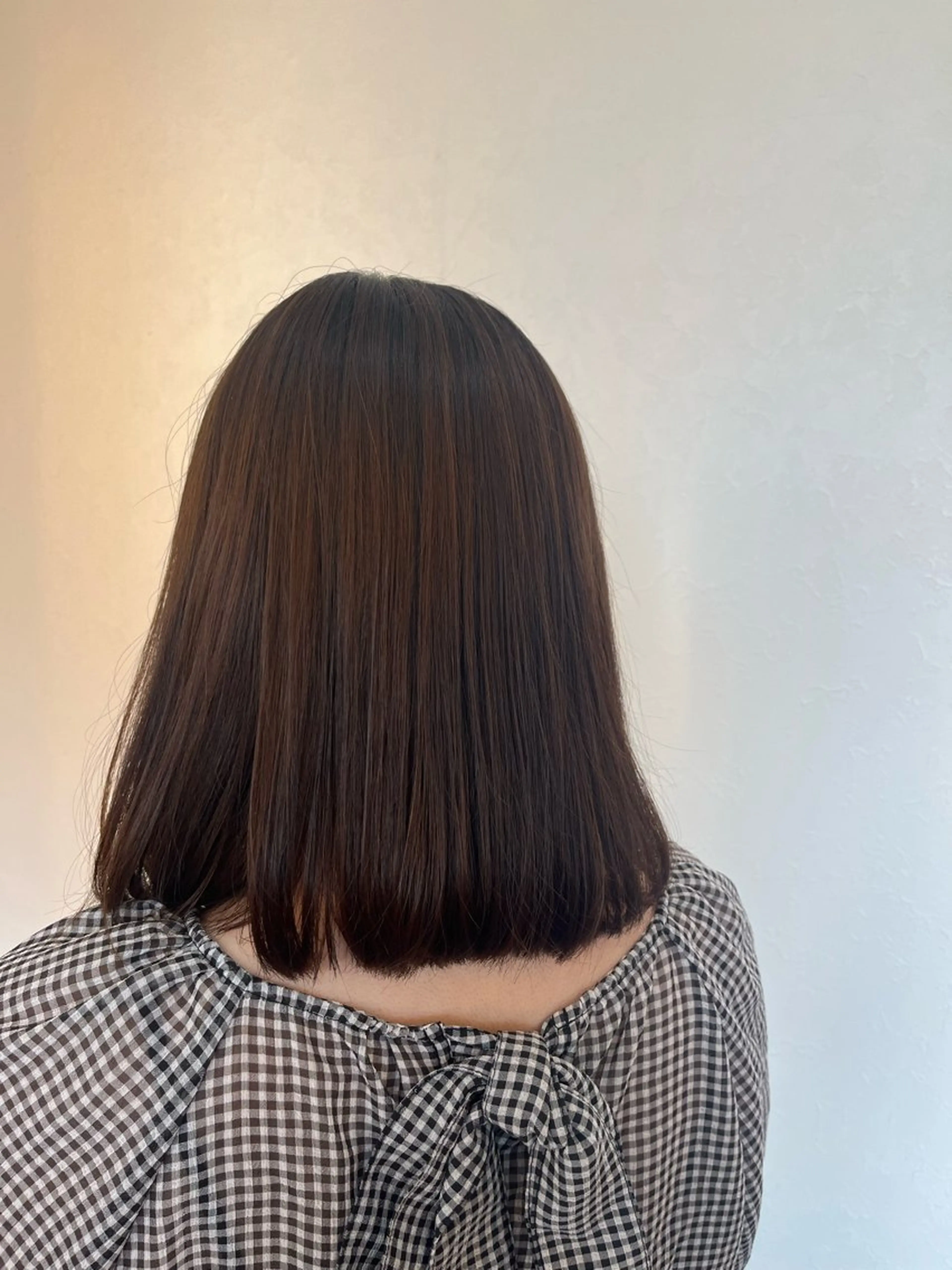 ミディアム そうま みのりのヘアスタイル
