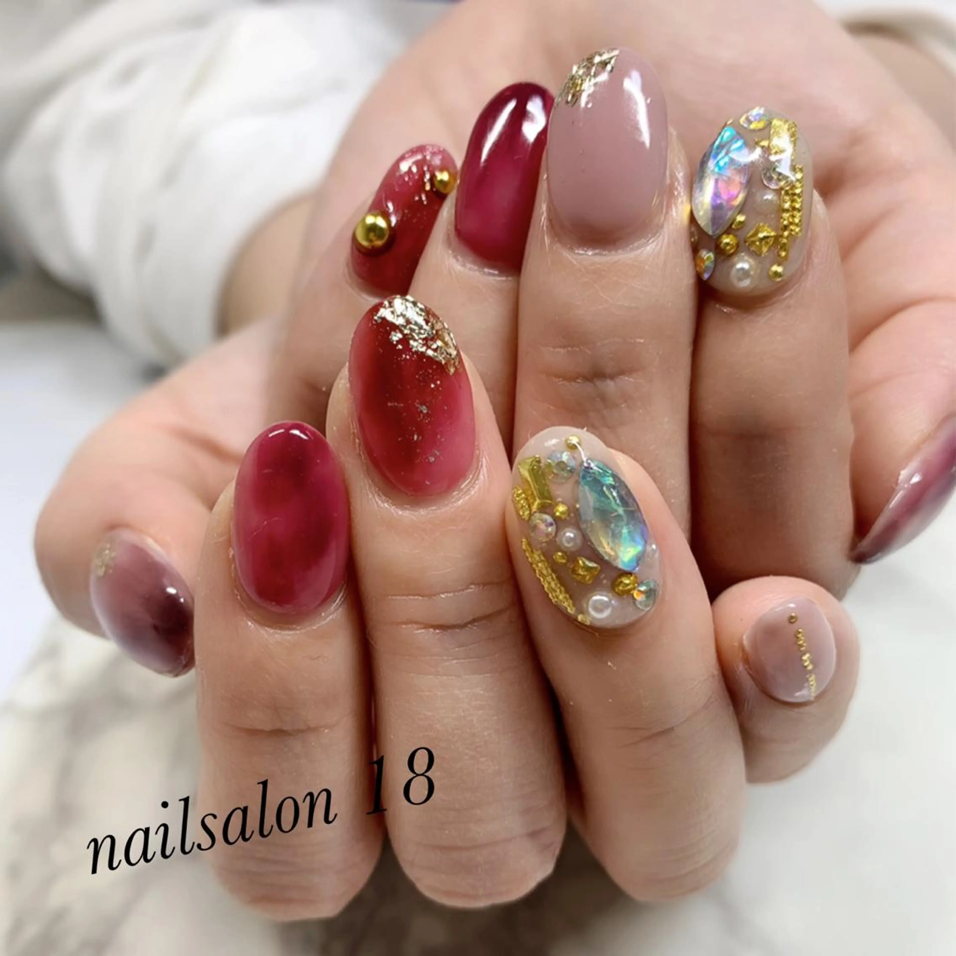 メンズ ネイル nail salon 18.のネイルデザイン
