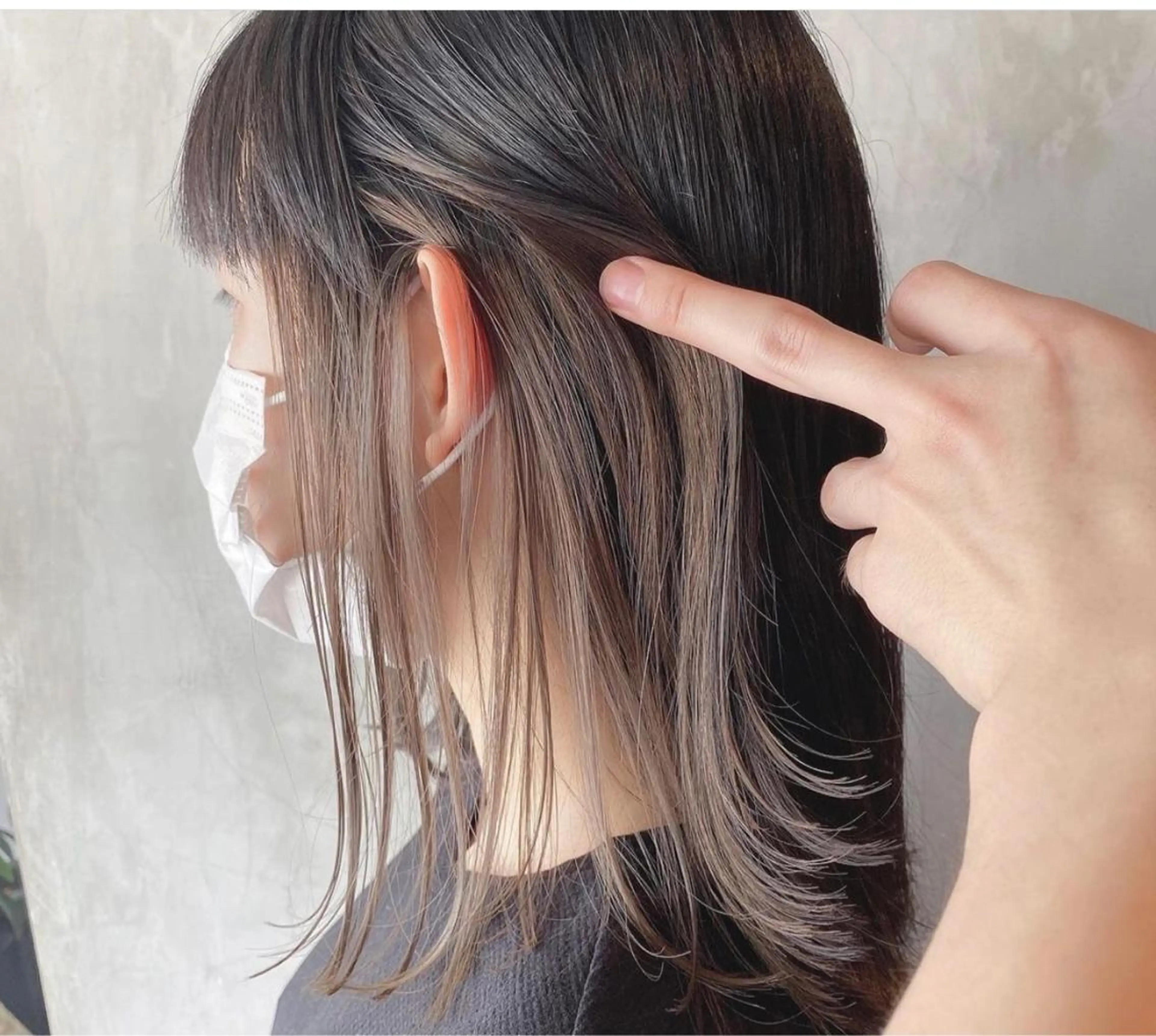 ミディアム カラー パーマ ヘアアレンジ メンズ キッズ ミディアムレイヤー メンズインナーカラー メンズウルフカット アッシュ ベージュカラー ブリーチ　ハイトーン 特化🌈フジタハルキのヘアスタイル