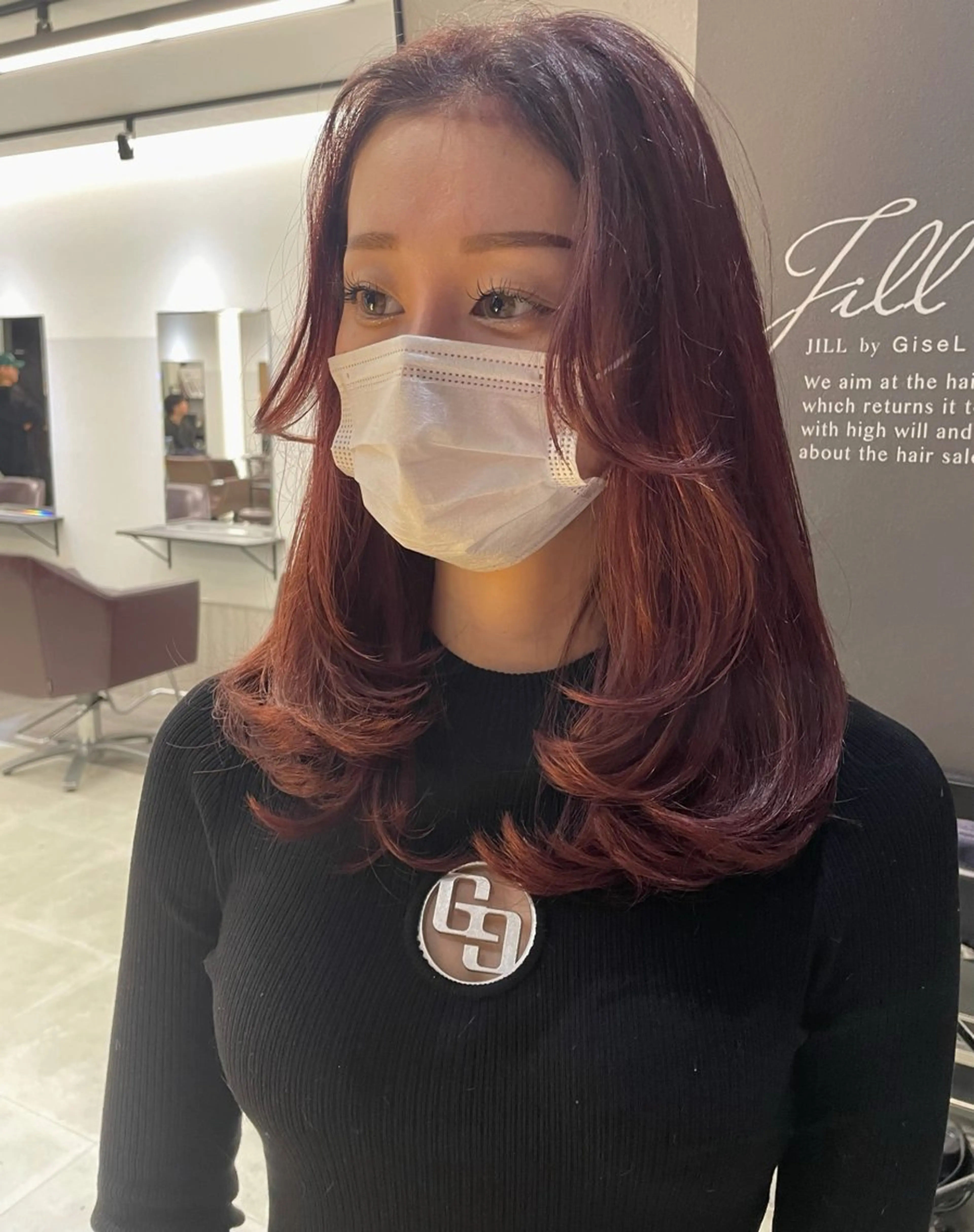カラー カット ヘアカラー AIRI layer cut hairのヘアスタイル