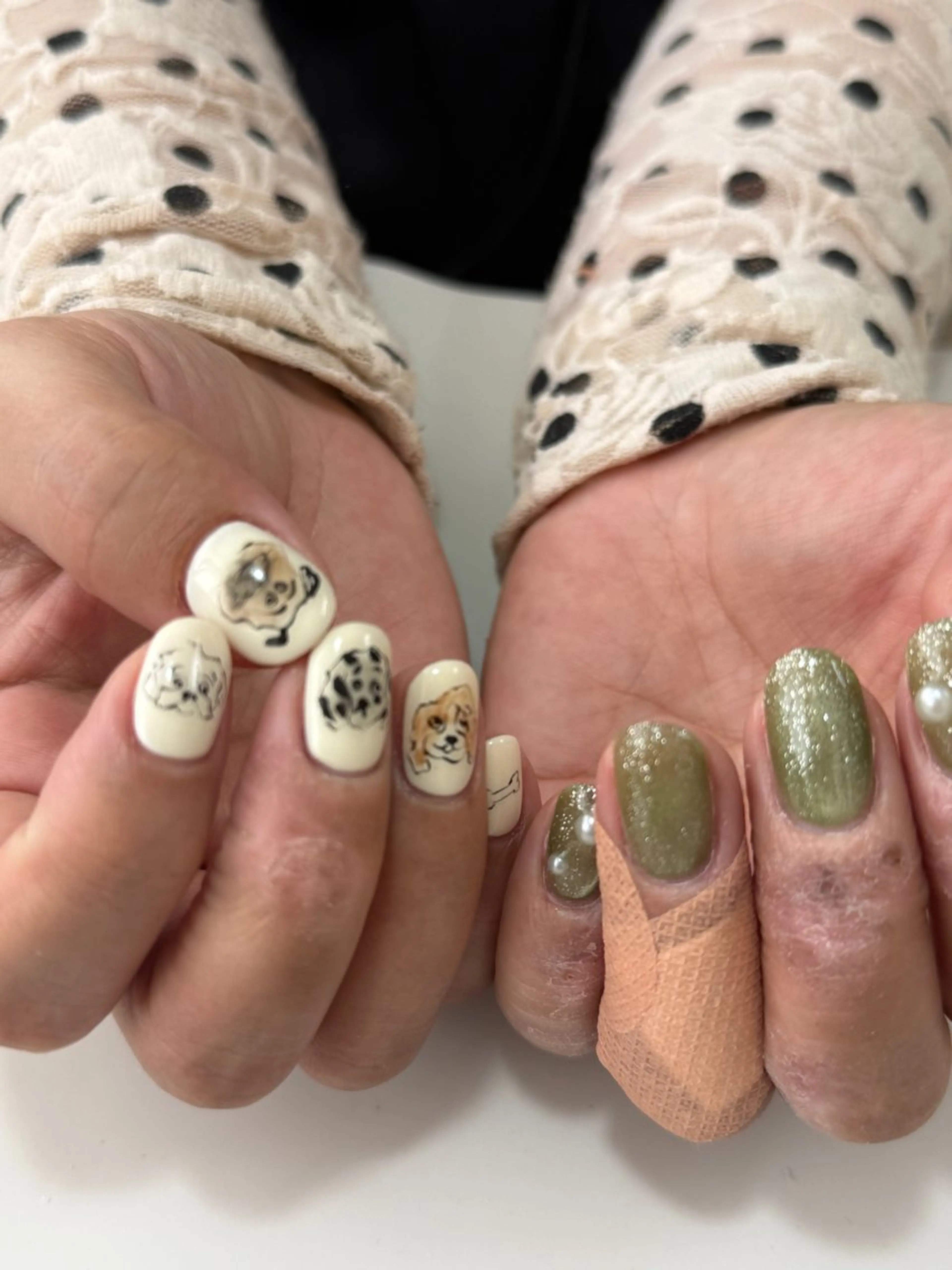 ネイル ハンドネイル ハンドケア emunail あやかのネイルデザイン