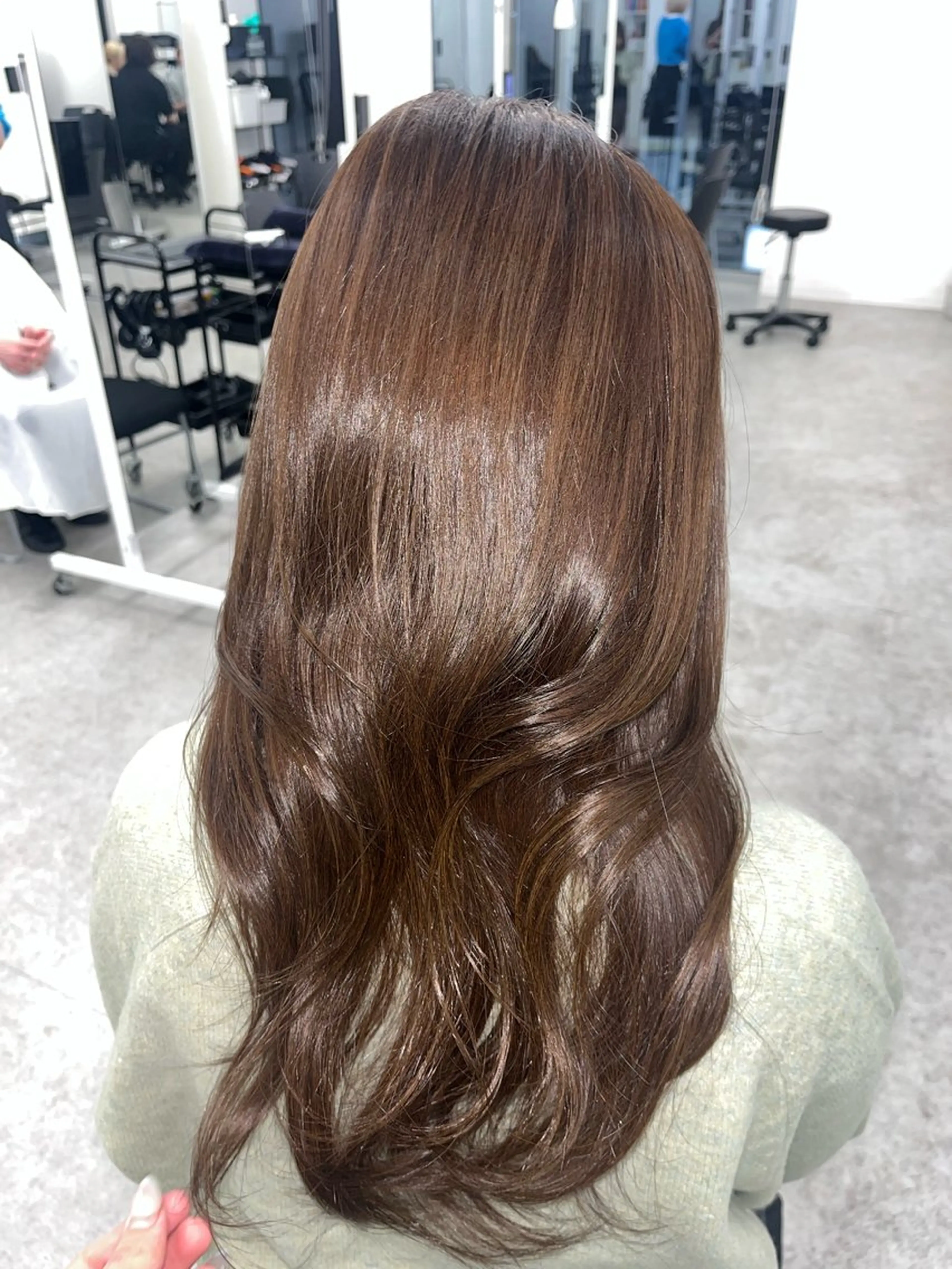 カラー ヘアカラー トリートメント 艶カラー🪄🪽 haruka🪽のヘアスタイル