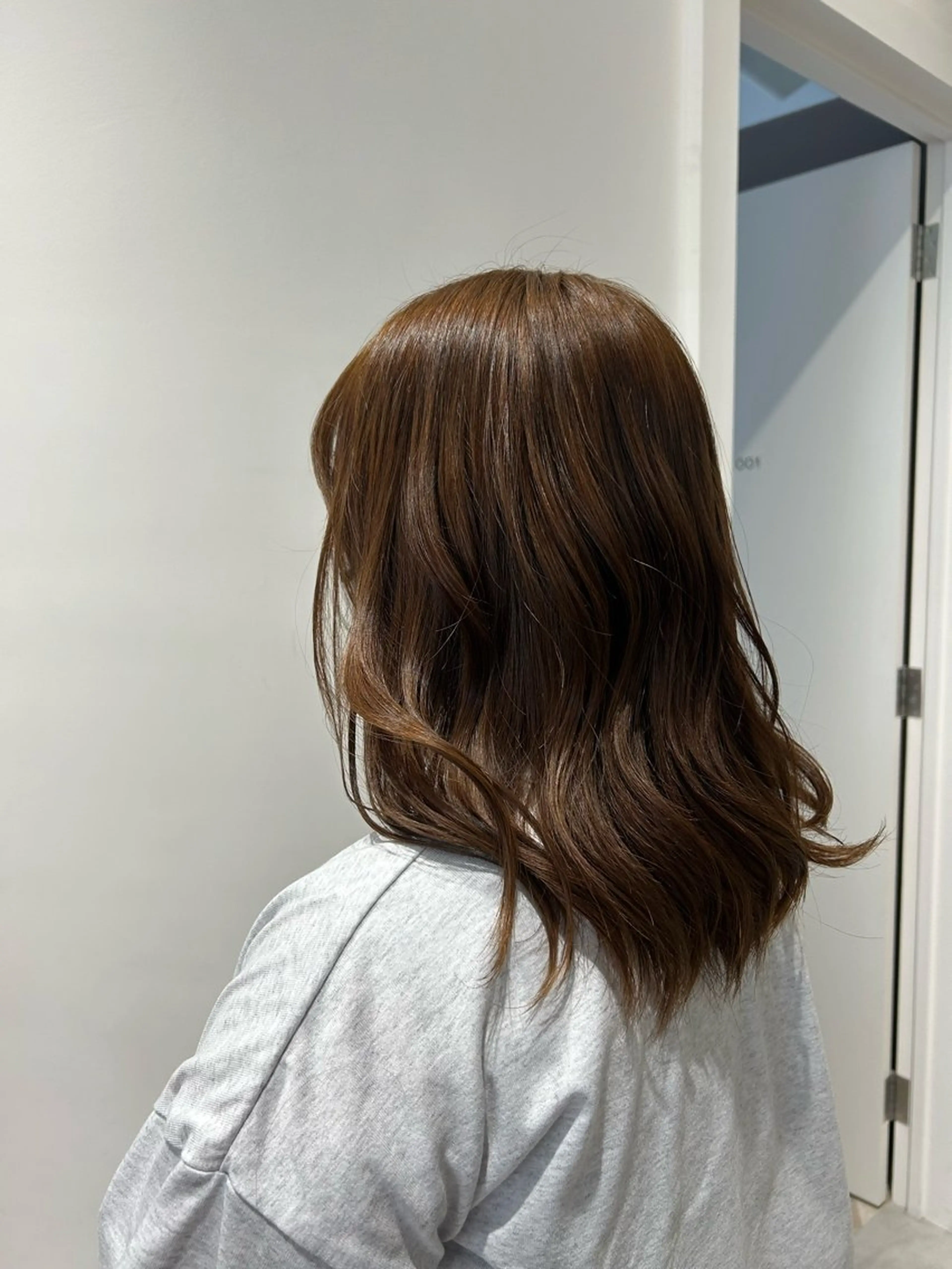 ミディアム カラー mimi🪐 /MASHU🖤のヘアスタイル