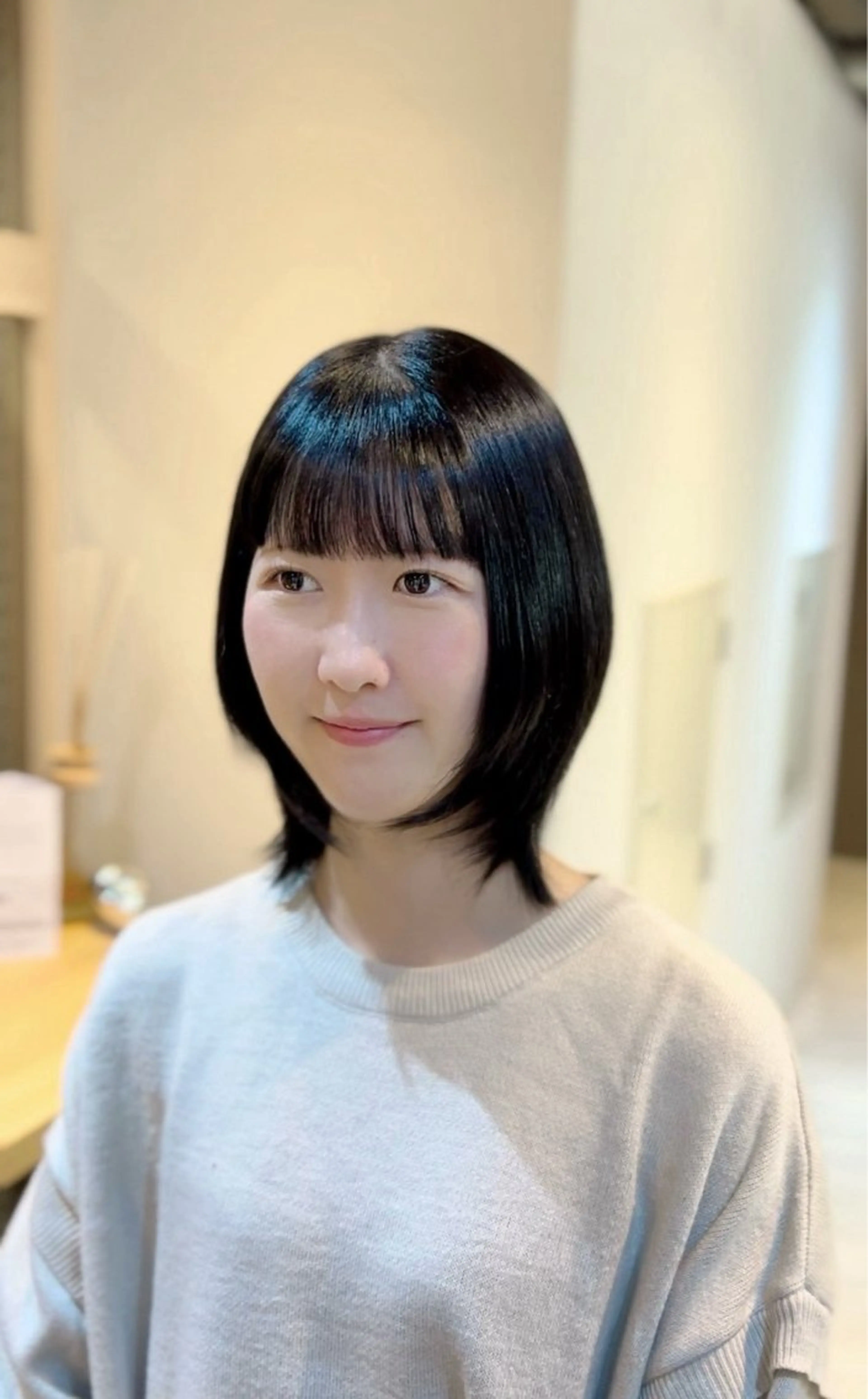 ショート カラー みな🫧艶カラー /似合わせカットのヘアスタイル