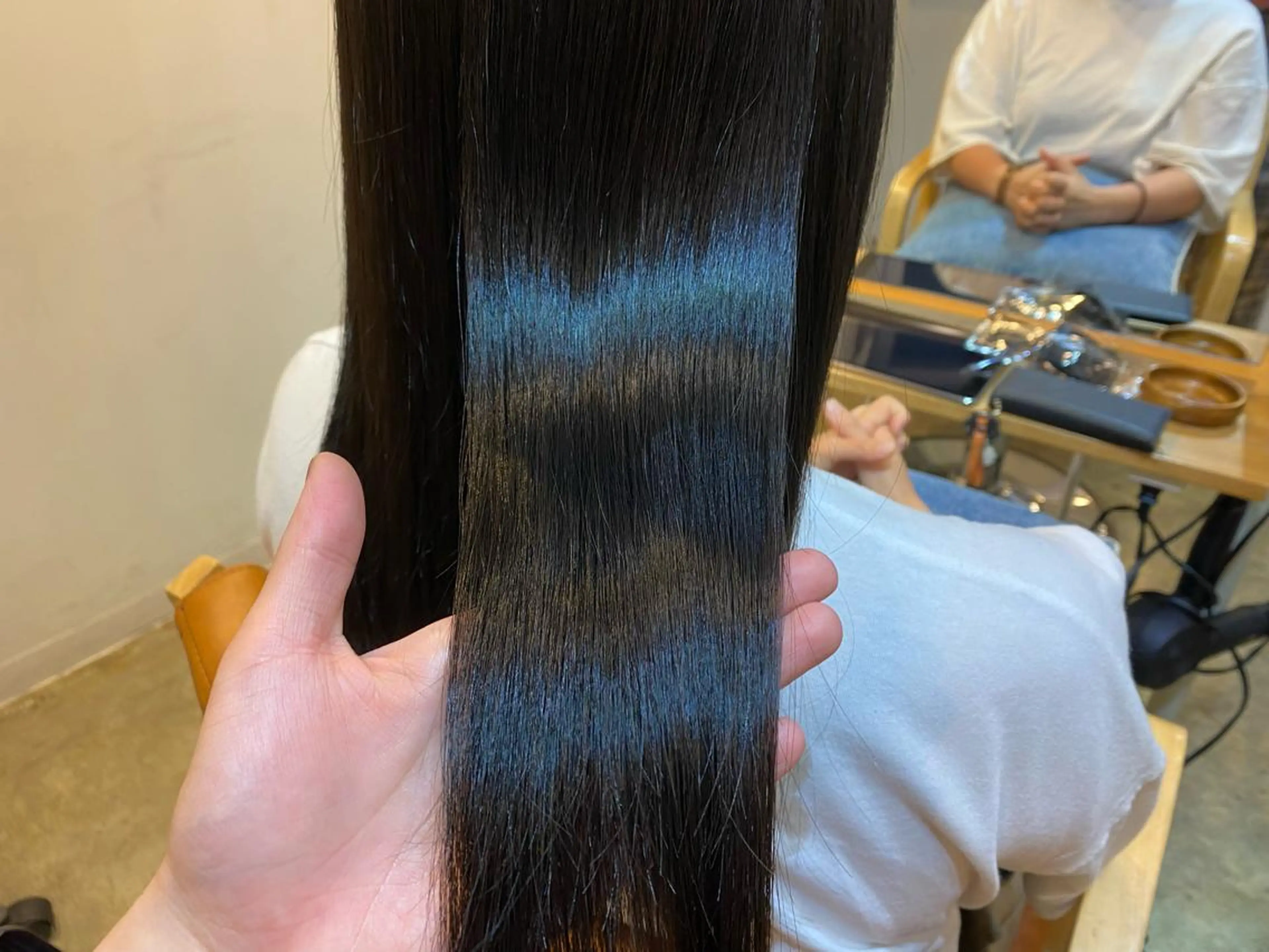 ロング トリートメント ヘアカラー トリートメント やまぐち あやみのヘアスタイル