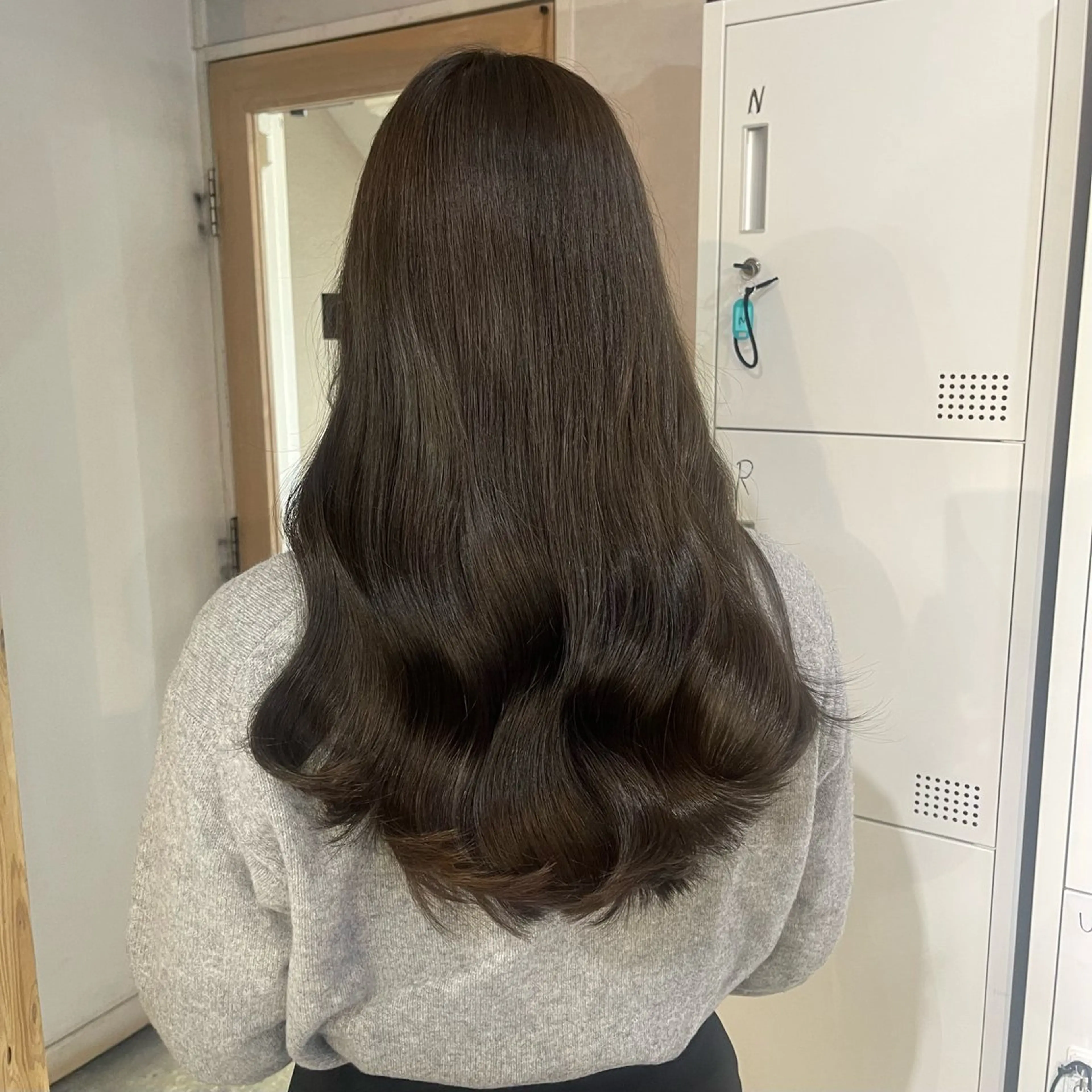 ロング ヘアカラー トリートメント ナカヤマナナエ ♡のヘアスタイル