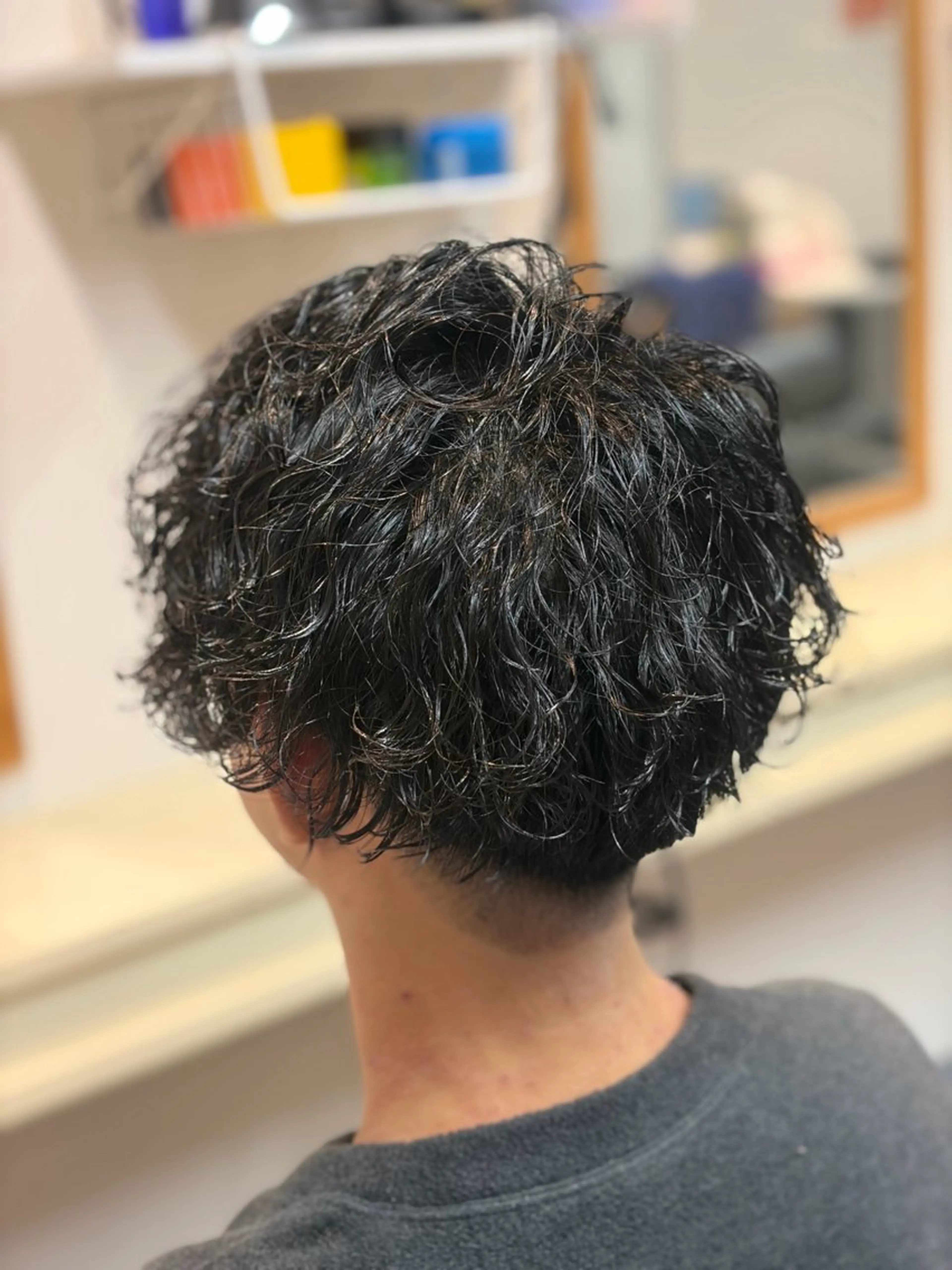 パーマ メンズ カット パーマ メンズ特化/パーマ/ フェードWATARUのヘアスタイル