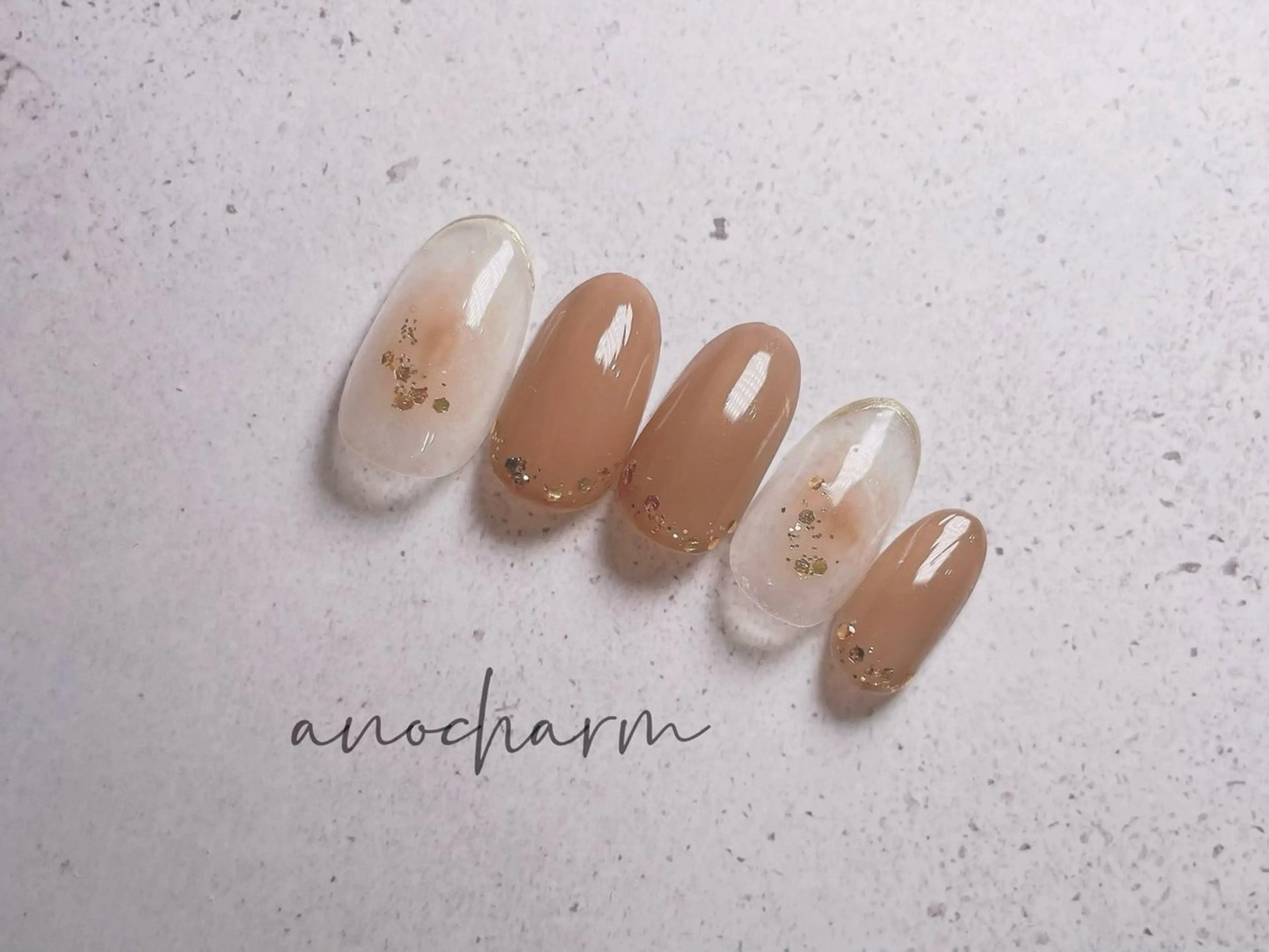 ネイル ハンドネイル anocharm _annaのマツエク・マツパデザイン