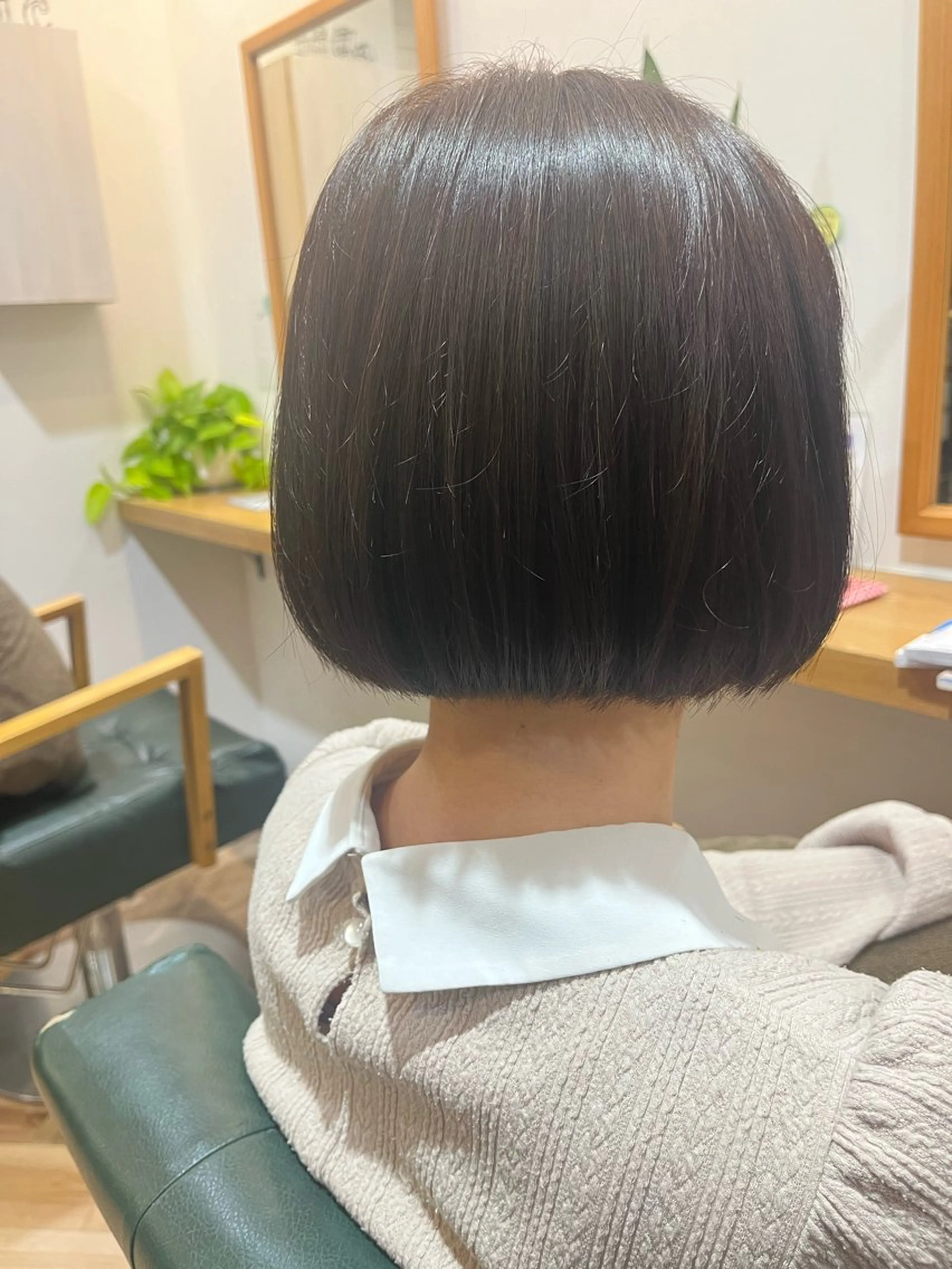 ショート ボブ カット 武田 綺音のヘアスタイル