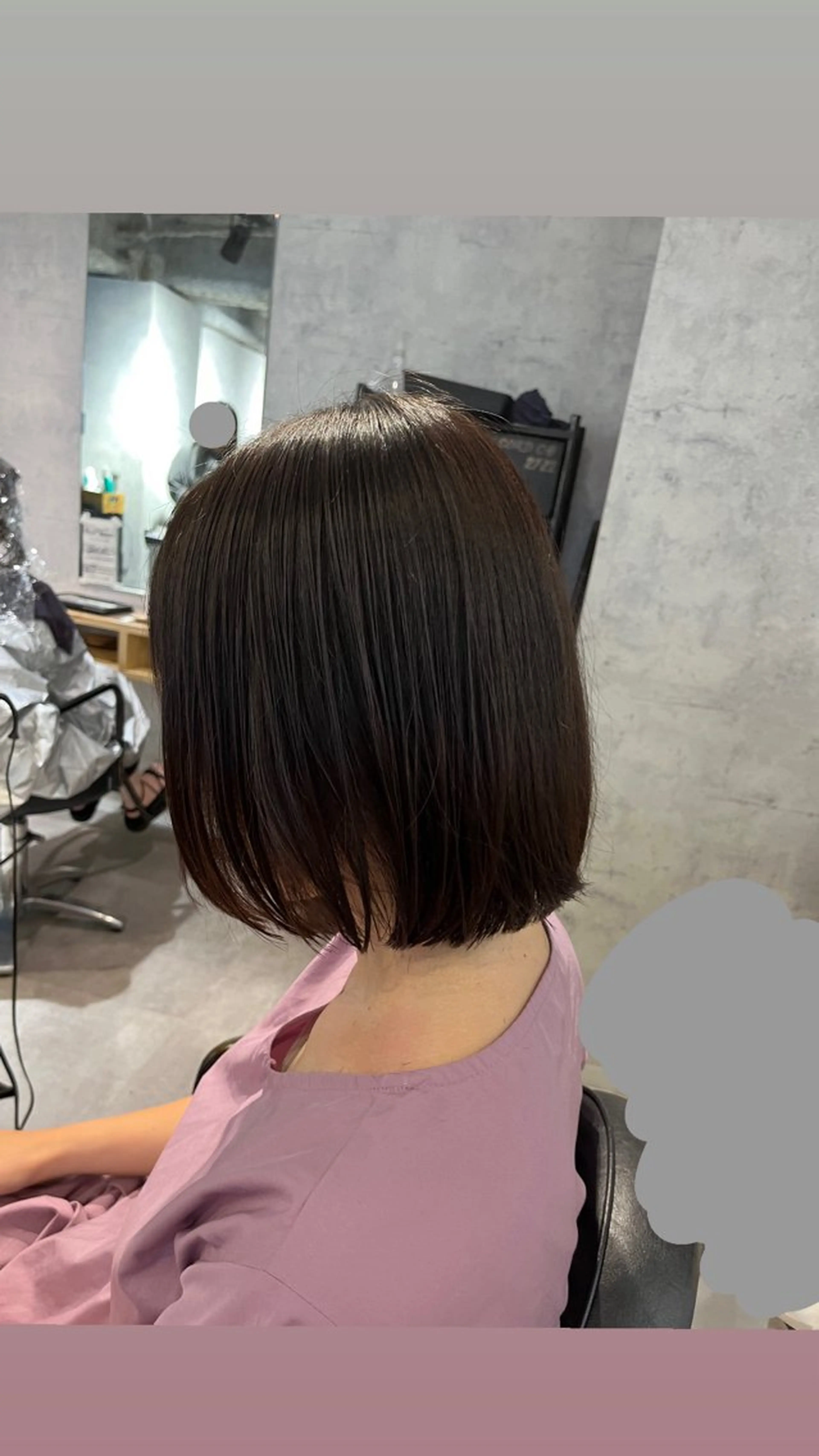 ショート ボブ カット 阿部 うららのヘアスタイル