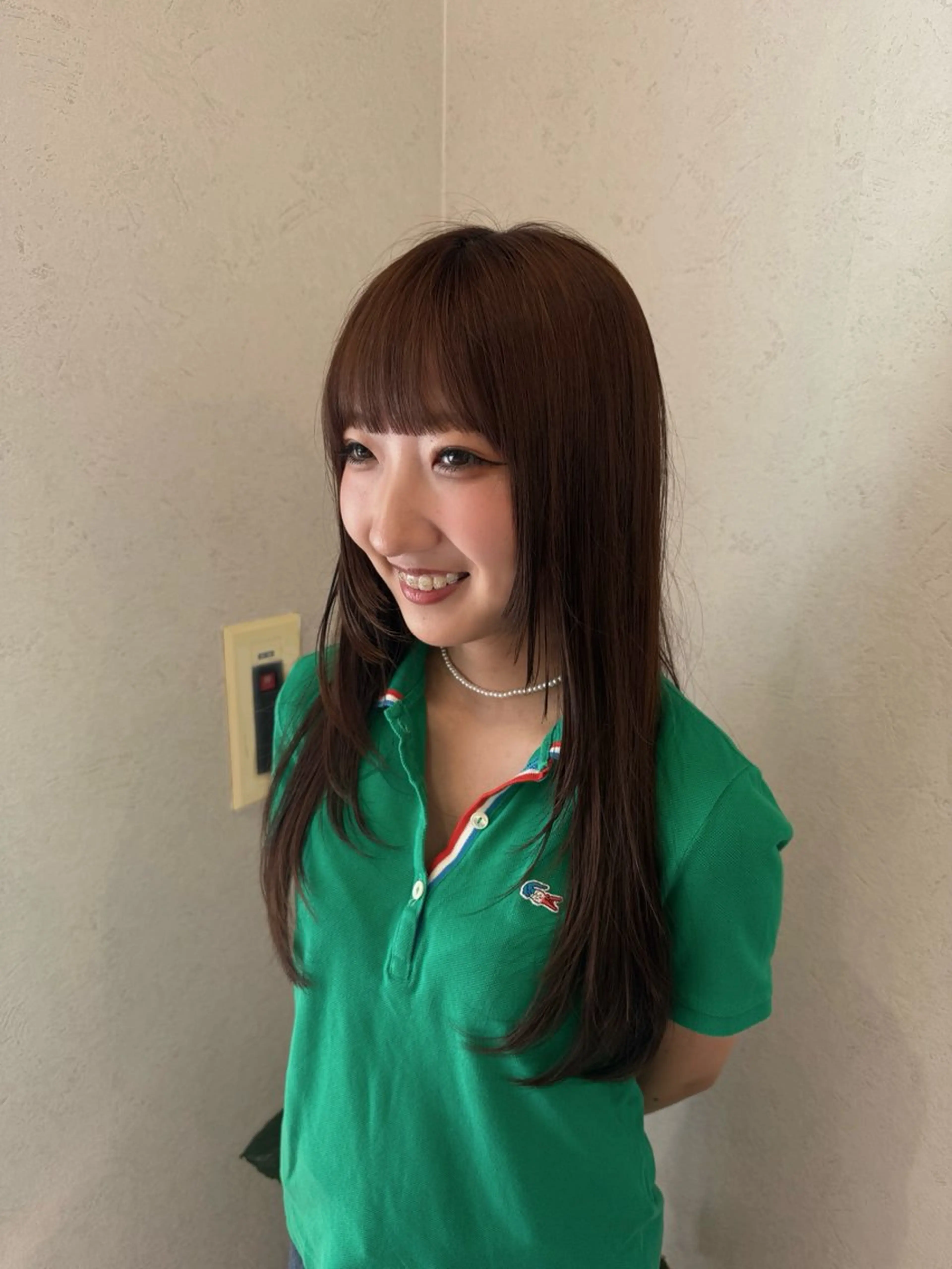 ロング カラー カット ヘアカラー トリートメント レイヤー/似合わせ/ yuan⟡.·のヘアスタイル