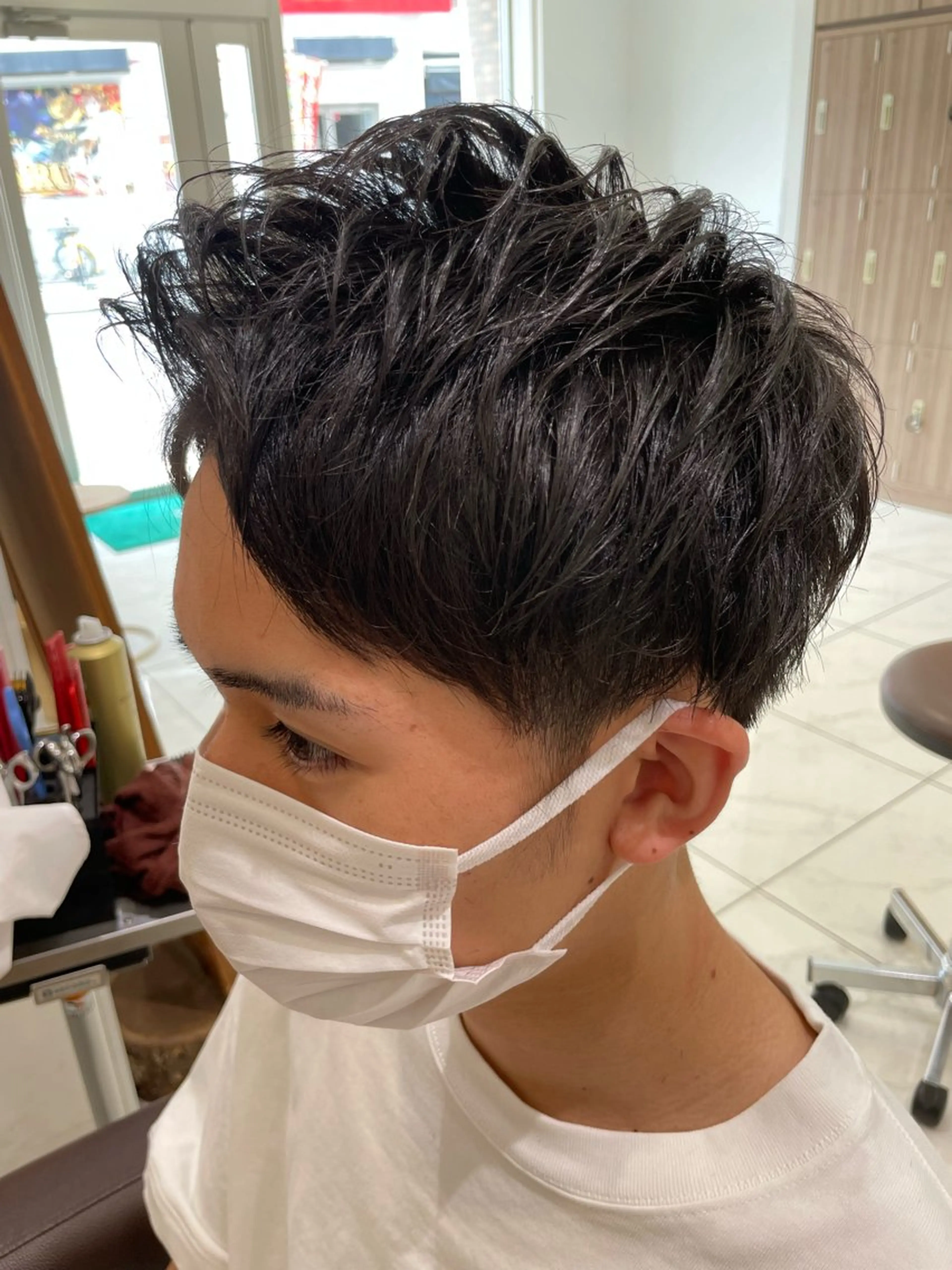 ショート メンズ カット 髪質改善・縮毛矯正 Taijuのヘアスタイル