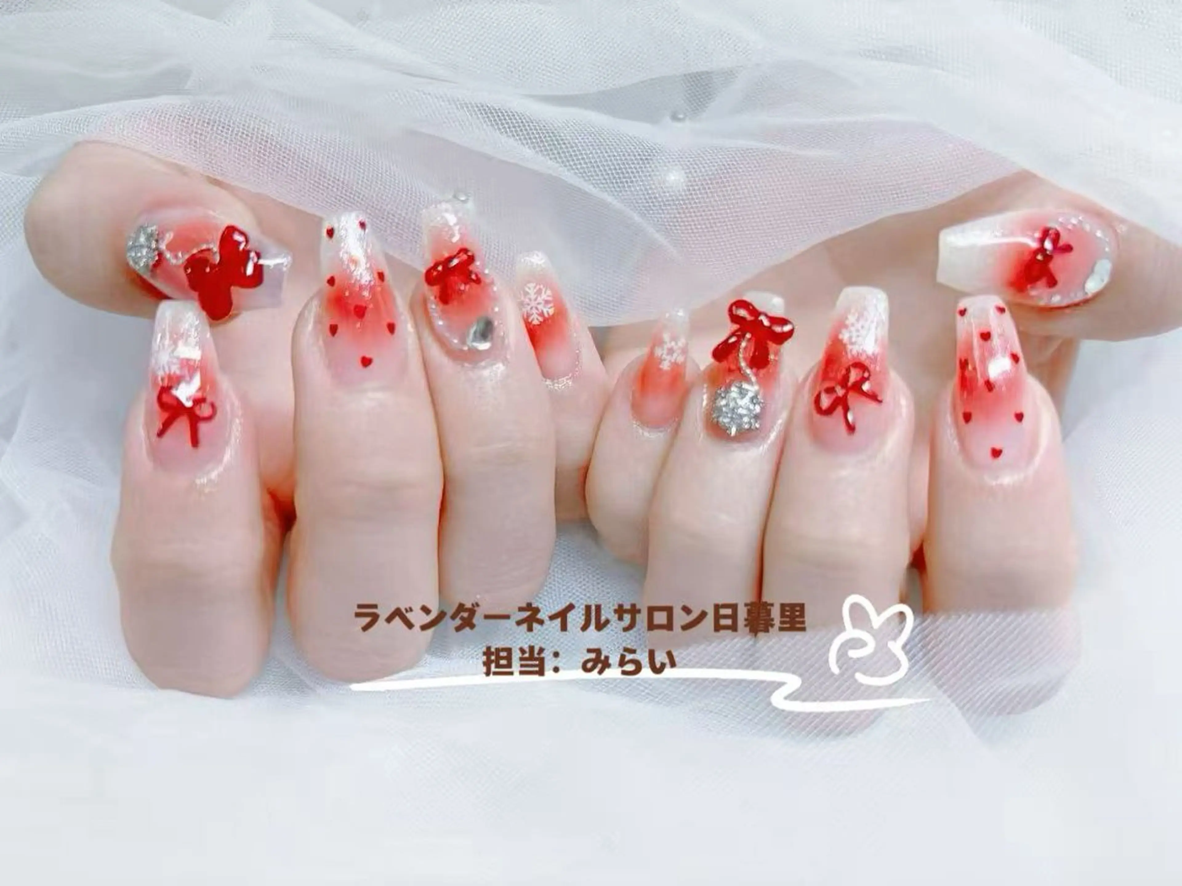 ネイル ラベンダー💖日暮里 ルル💖ネイルのネイルデザイン